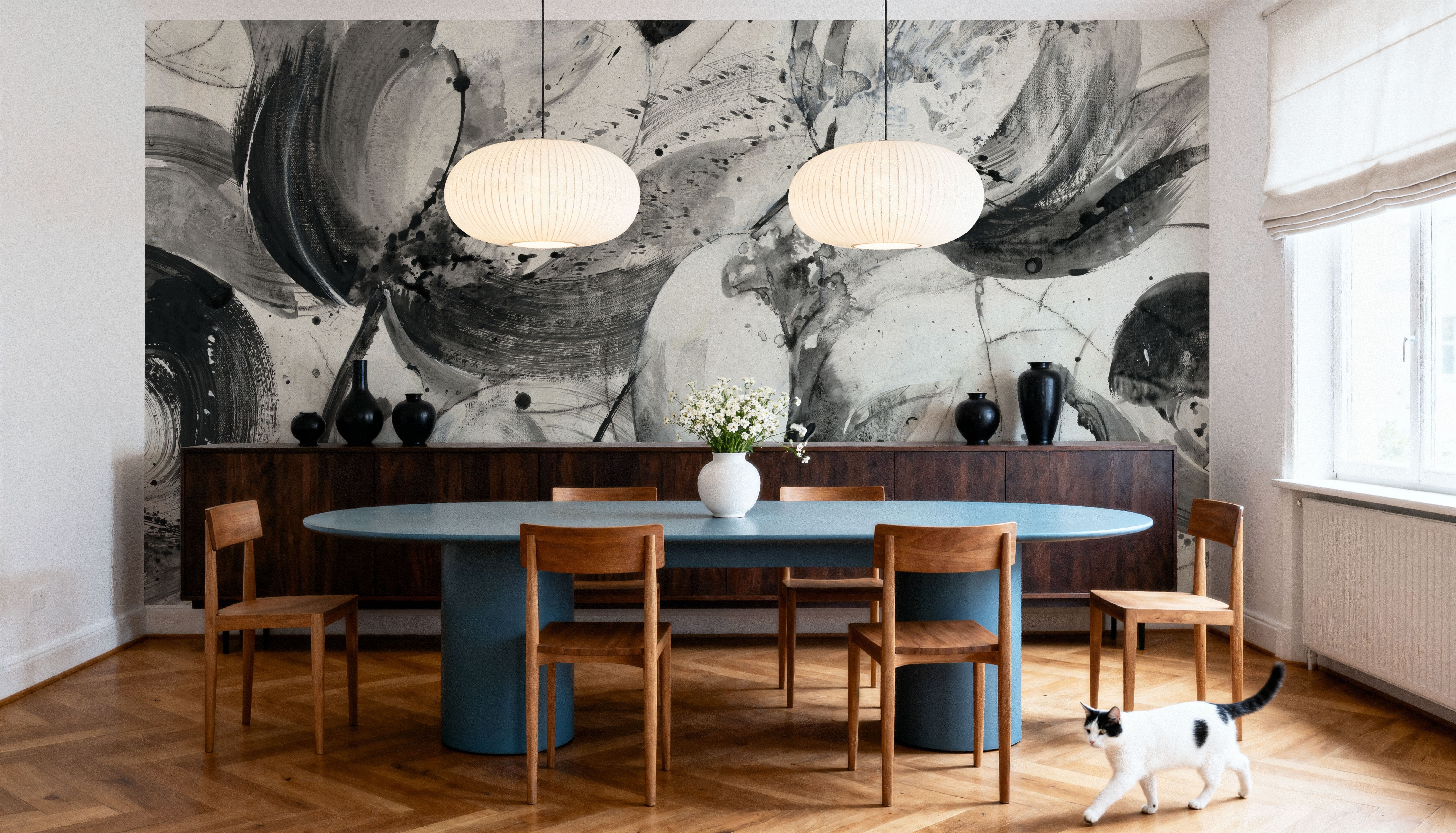 Bold I, Carte da parati