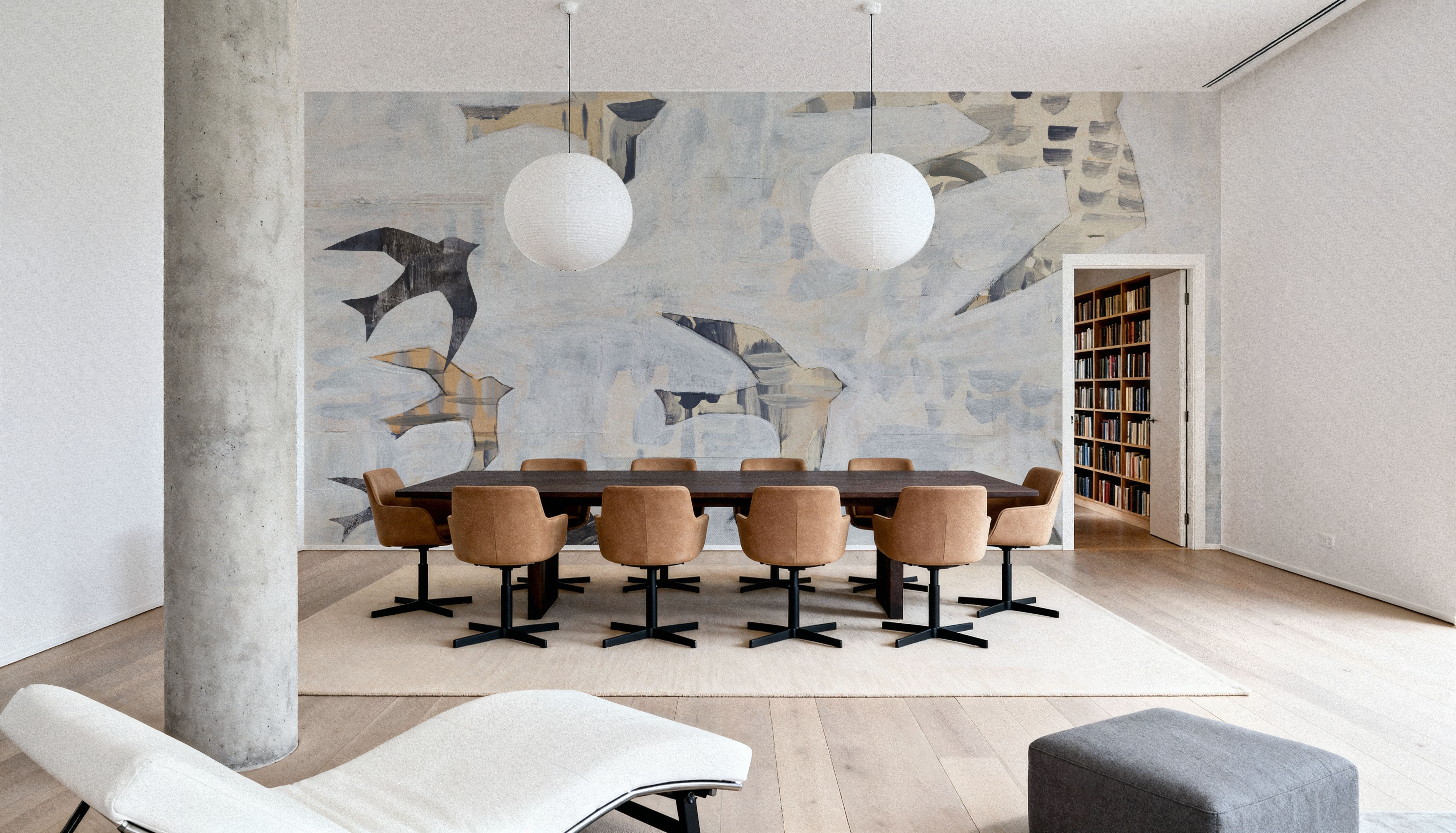 Fancy Flock, Wallpaper