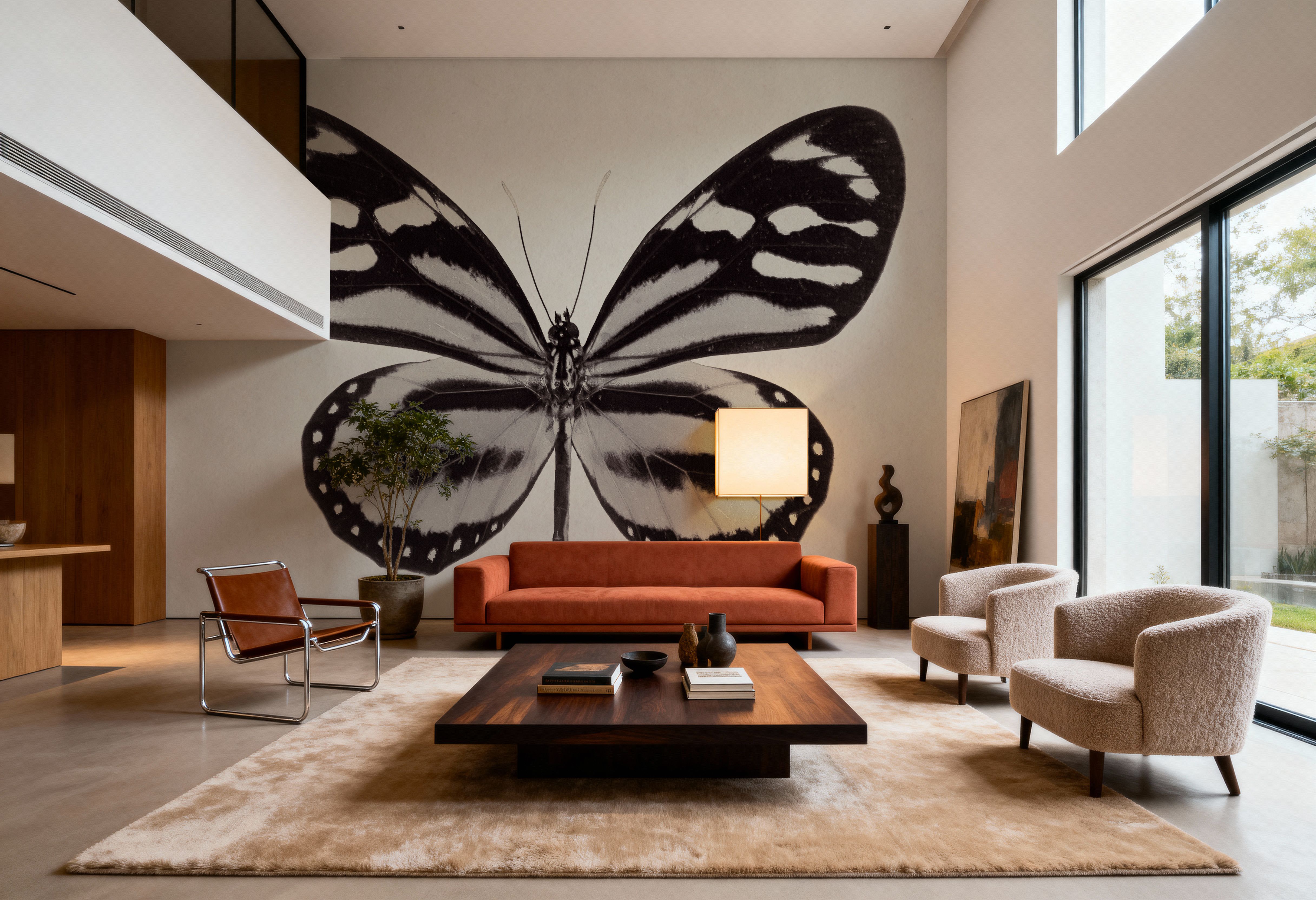 Butterfly VIII Gray