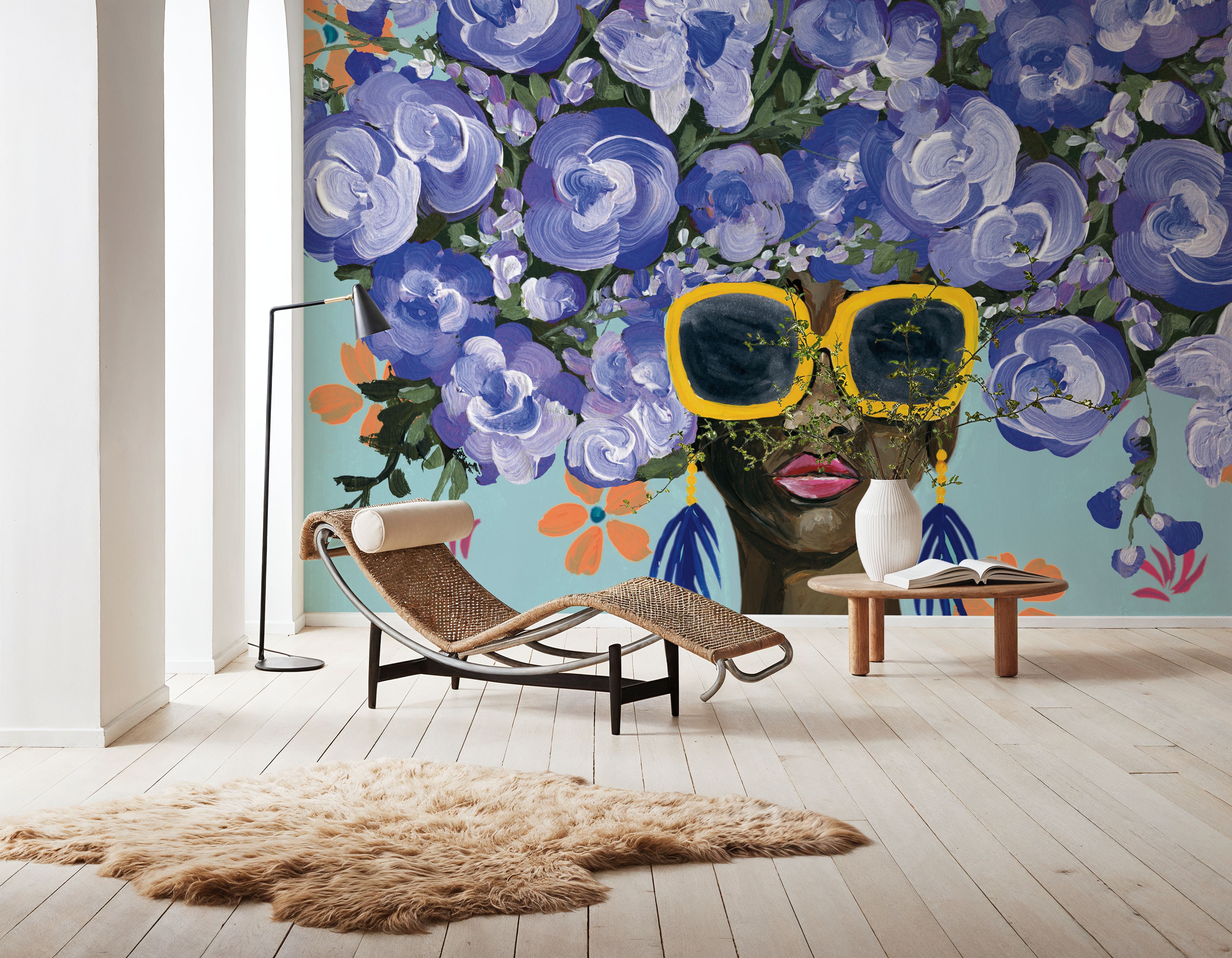 Sunning in Florals II