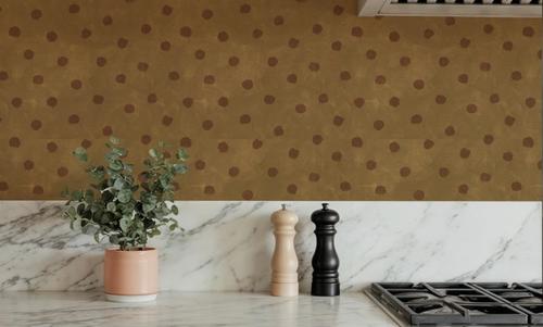 Autumn Dots Khaki