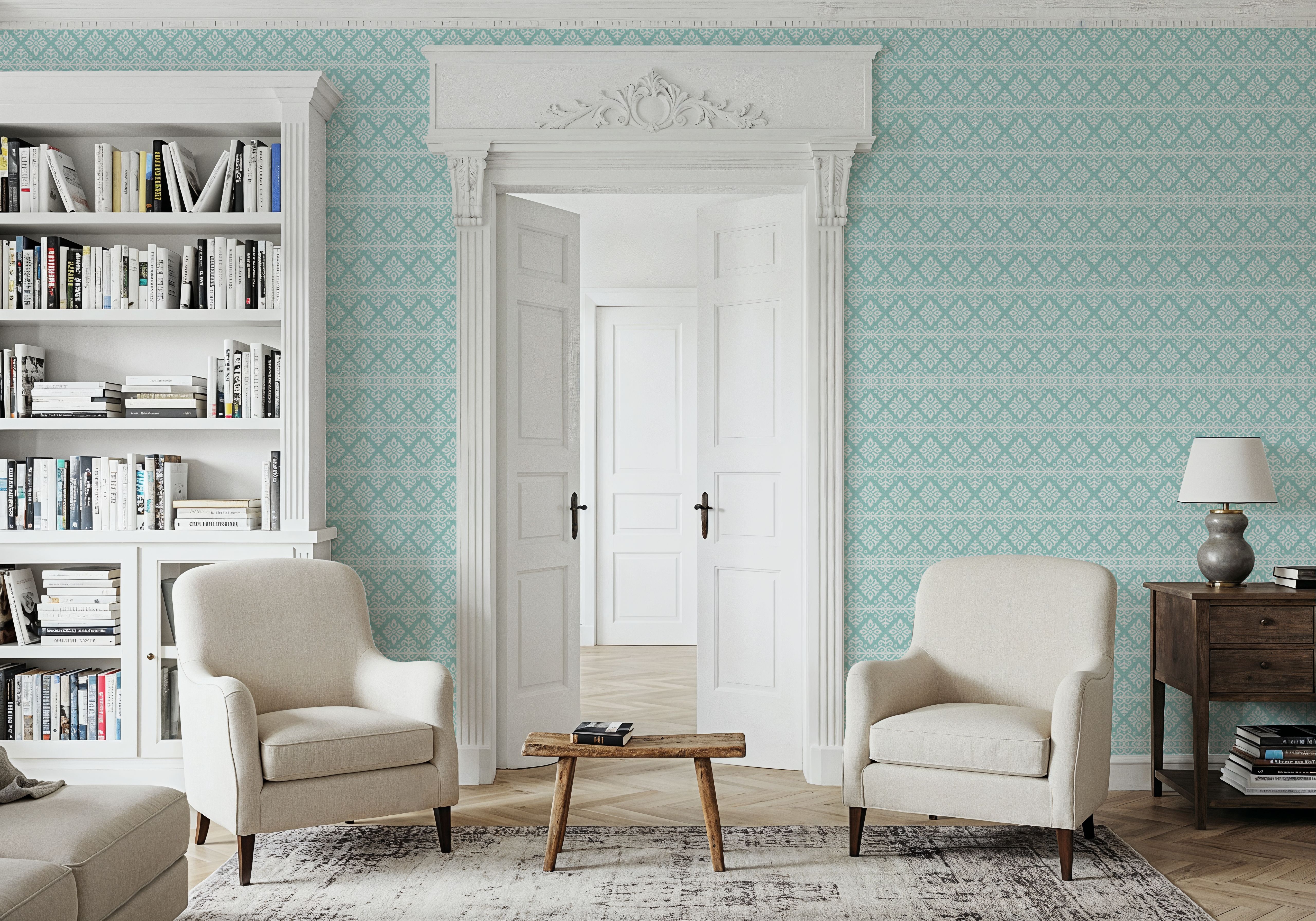 Amadora Squares Light Blue