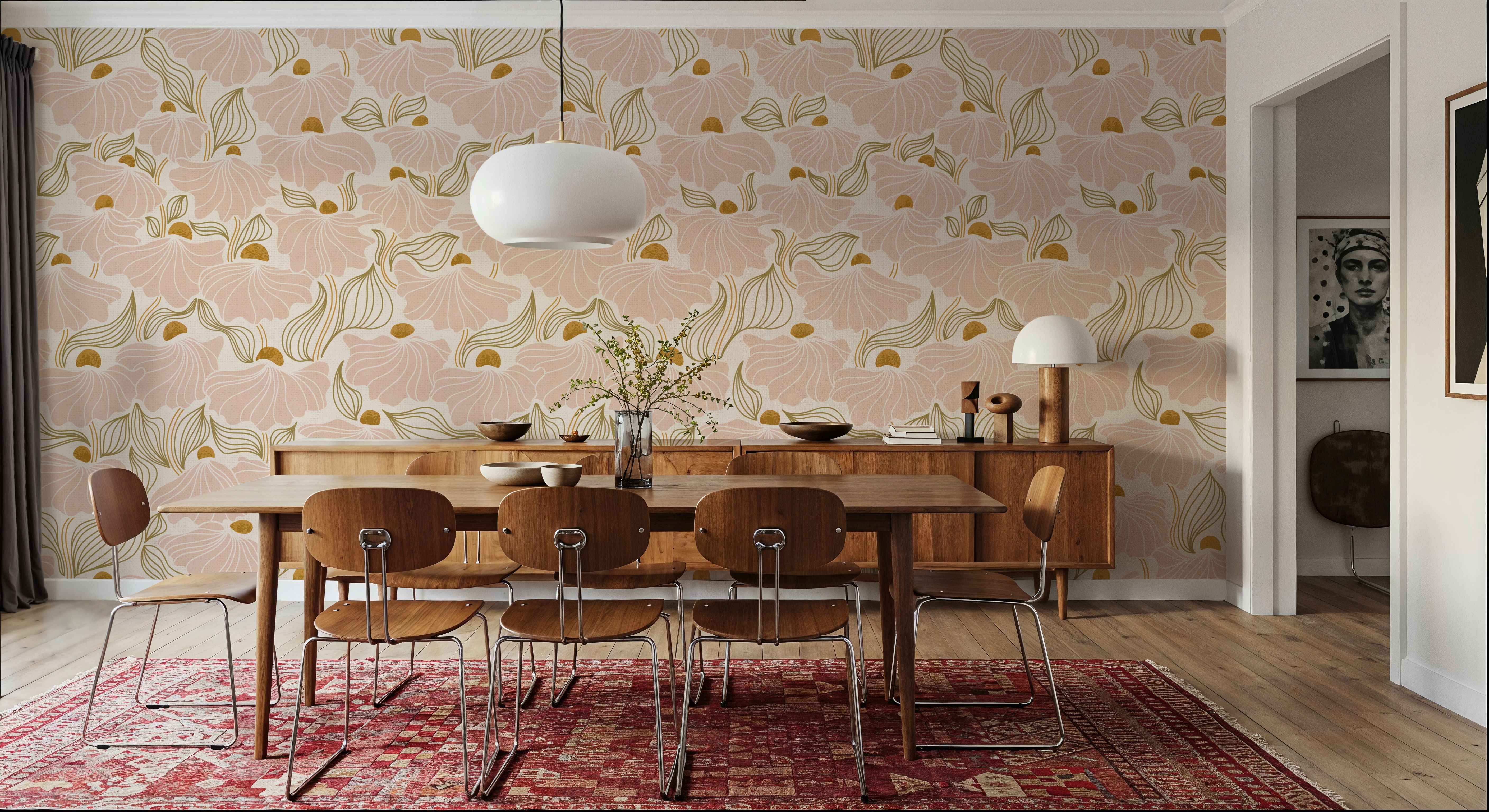 Natural Flow Meadow, Blush