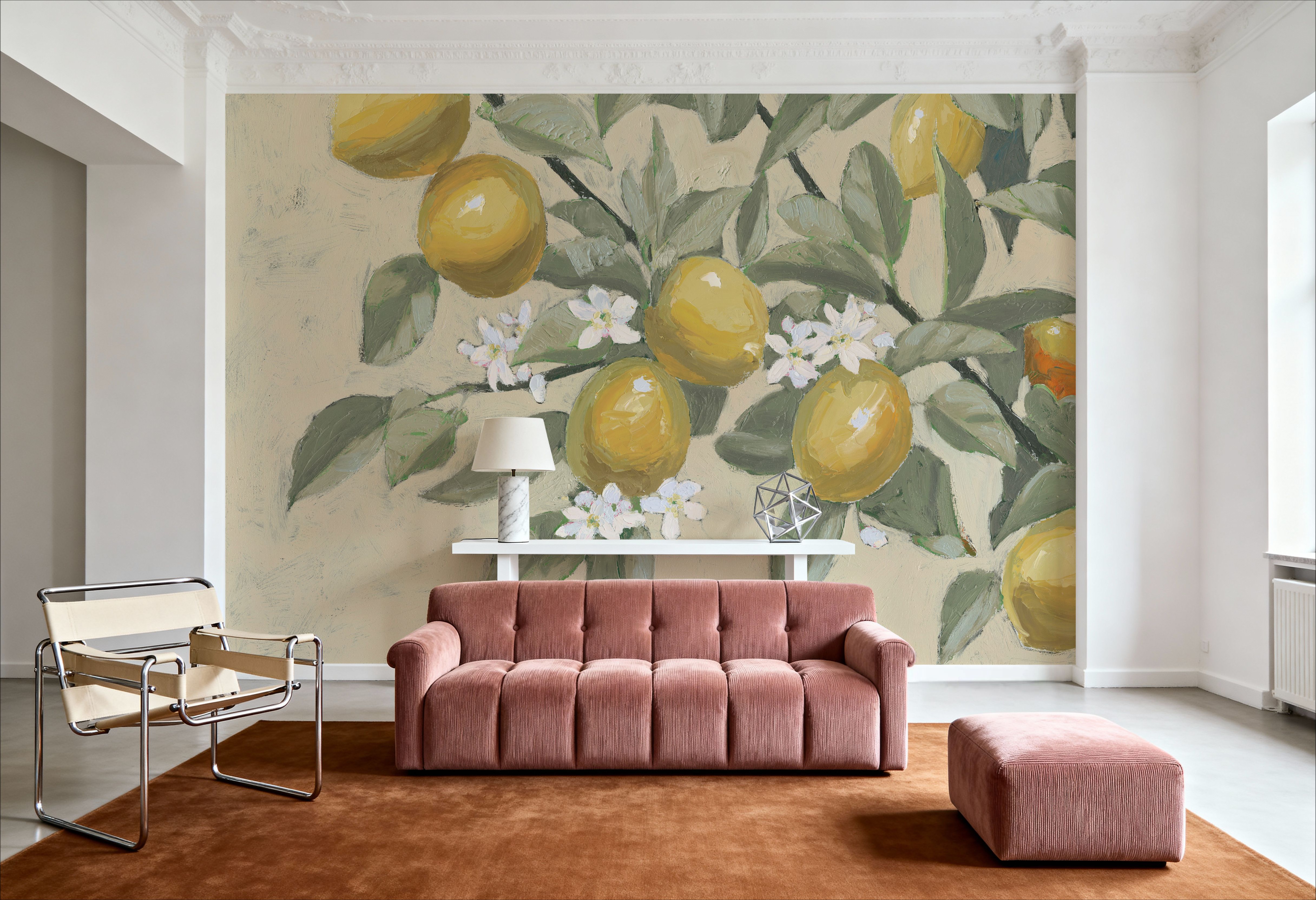 Lemon Branch Neutral, Wallpaper
