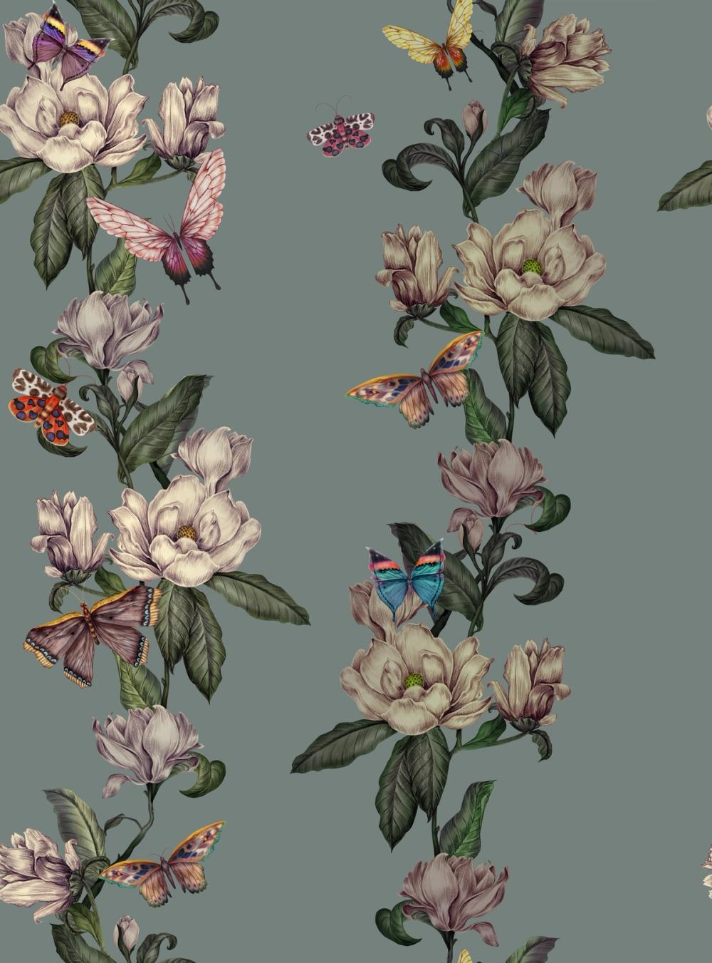 Magnolia Nectar, Dusty Green Blue