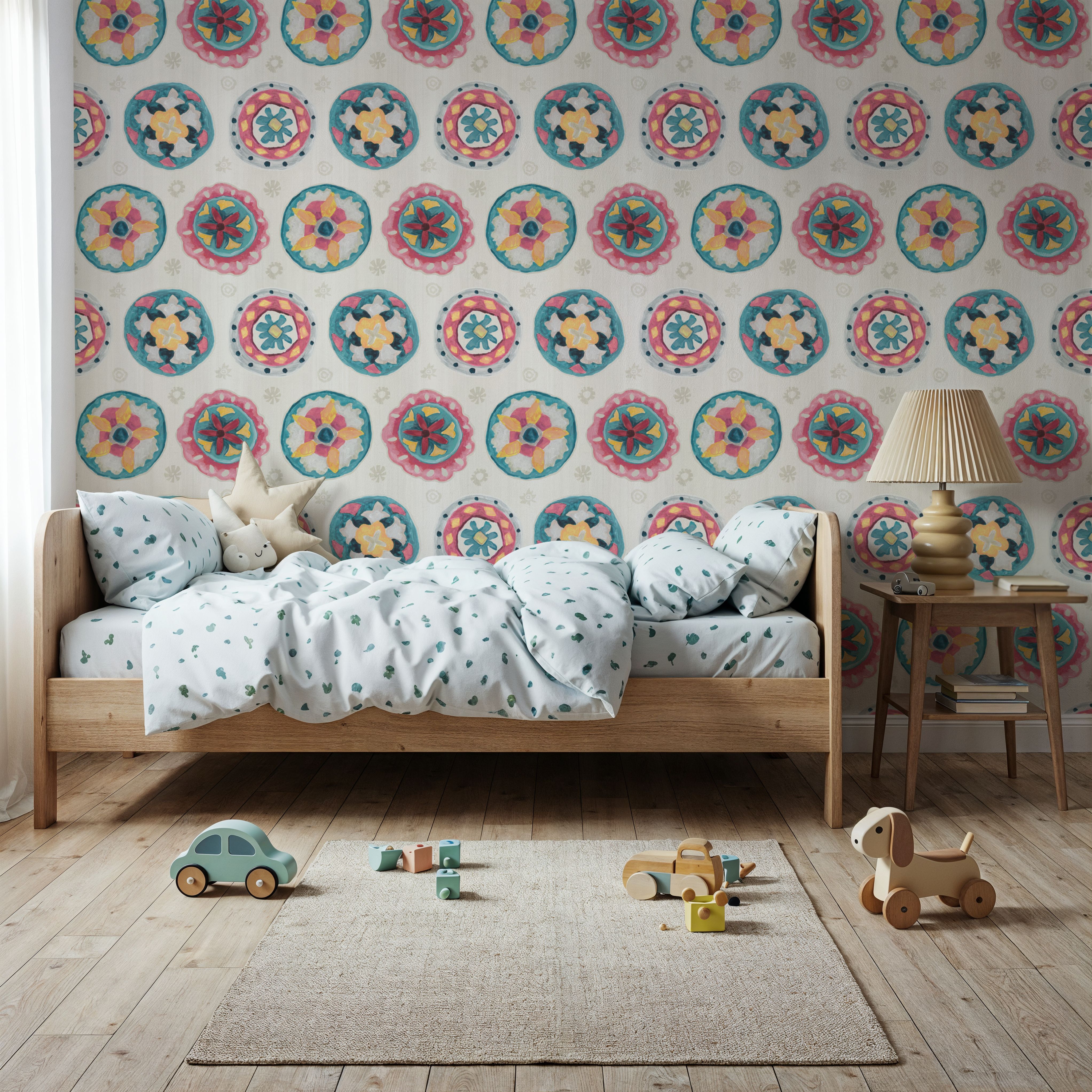 Boho Circles White