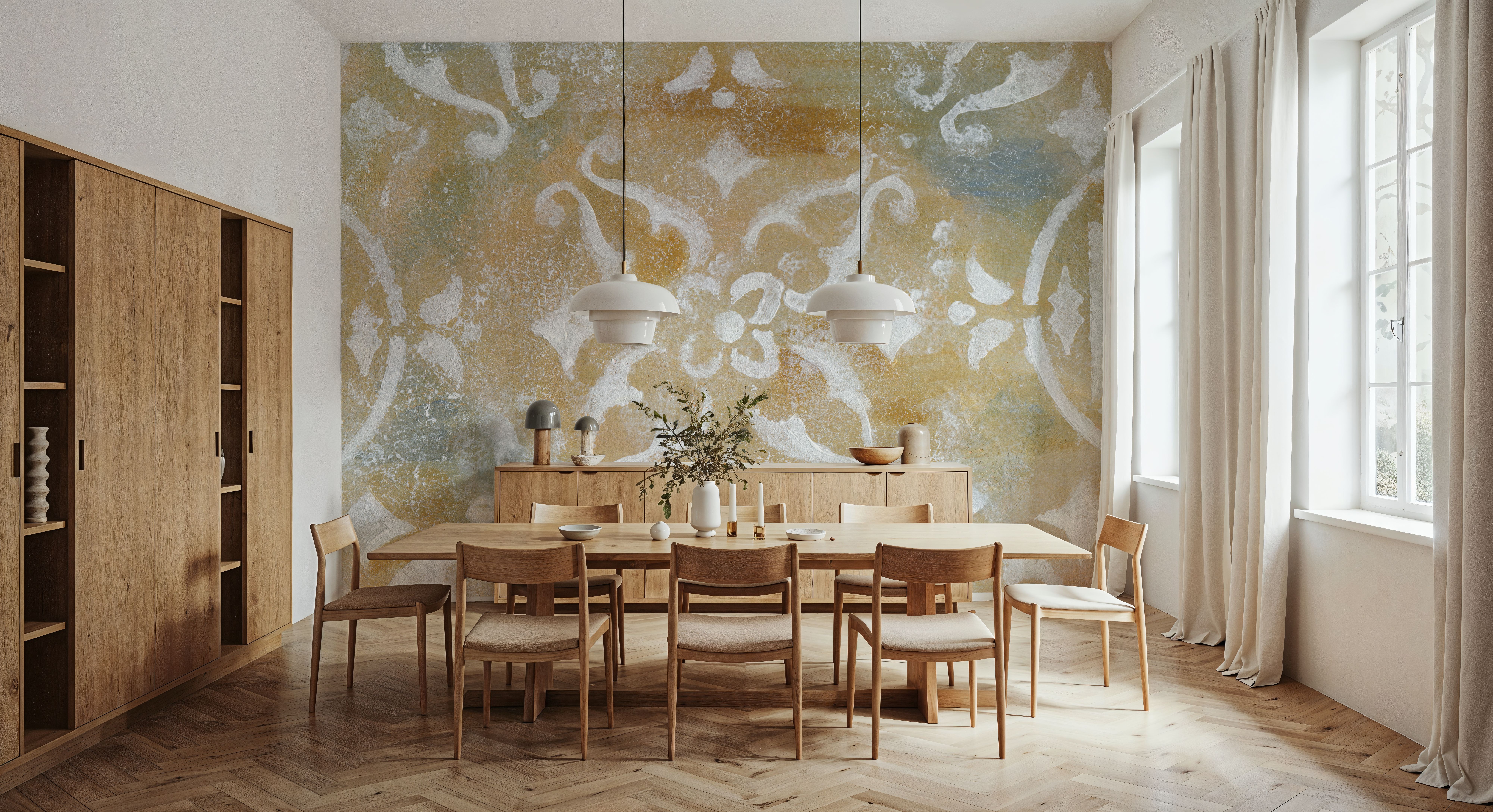 Gold Tapestry, Wallpaper