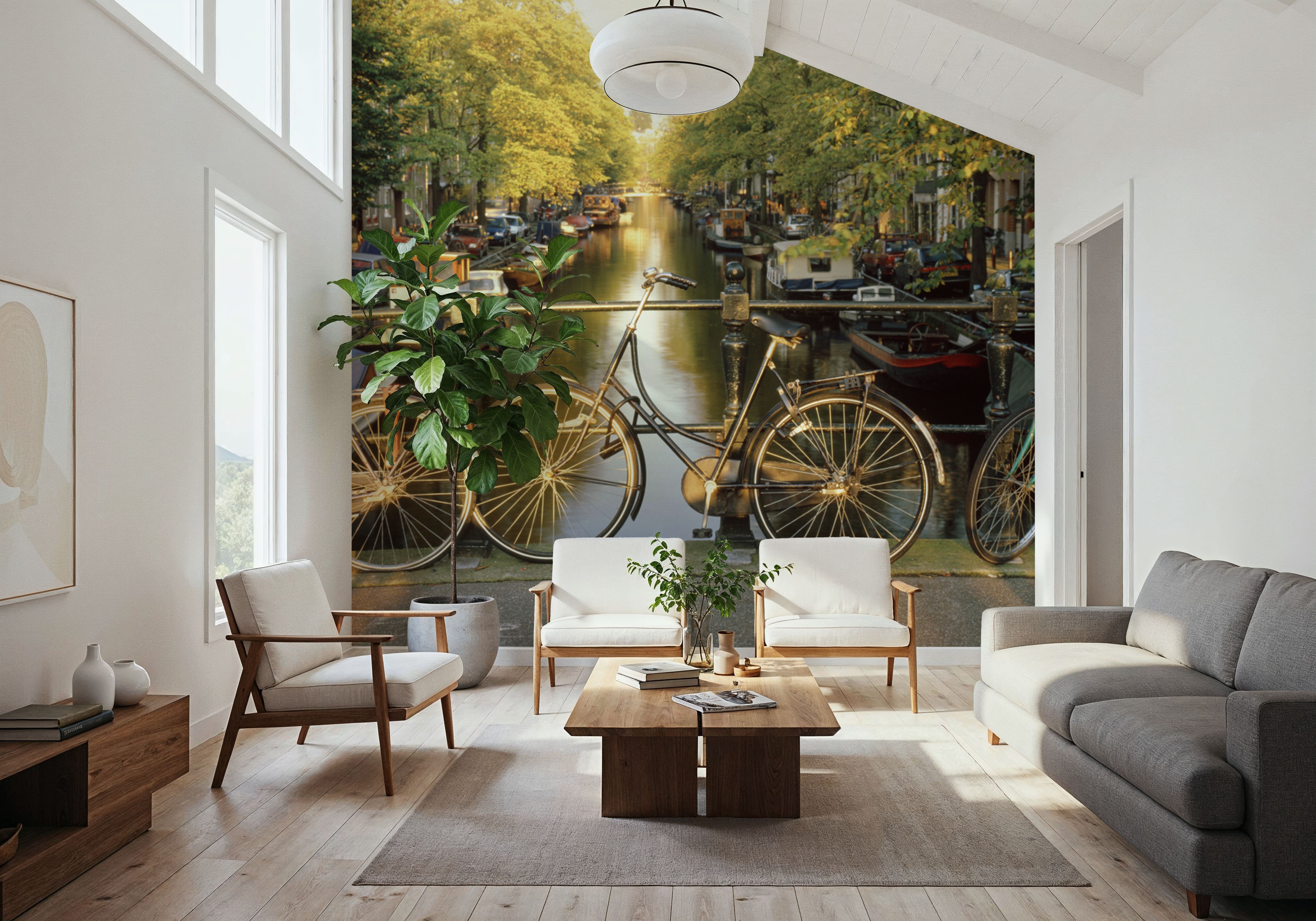 Canal Crossing Amsterdam, Tapeten