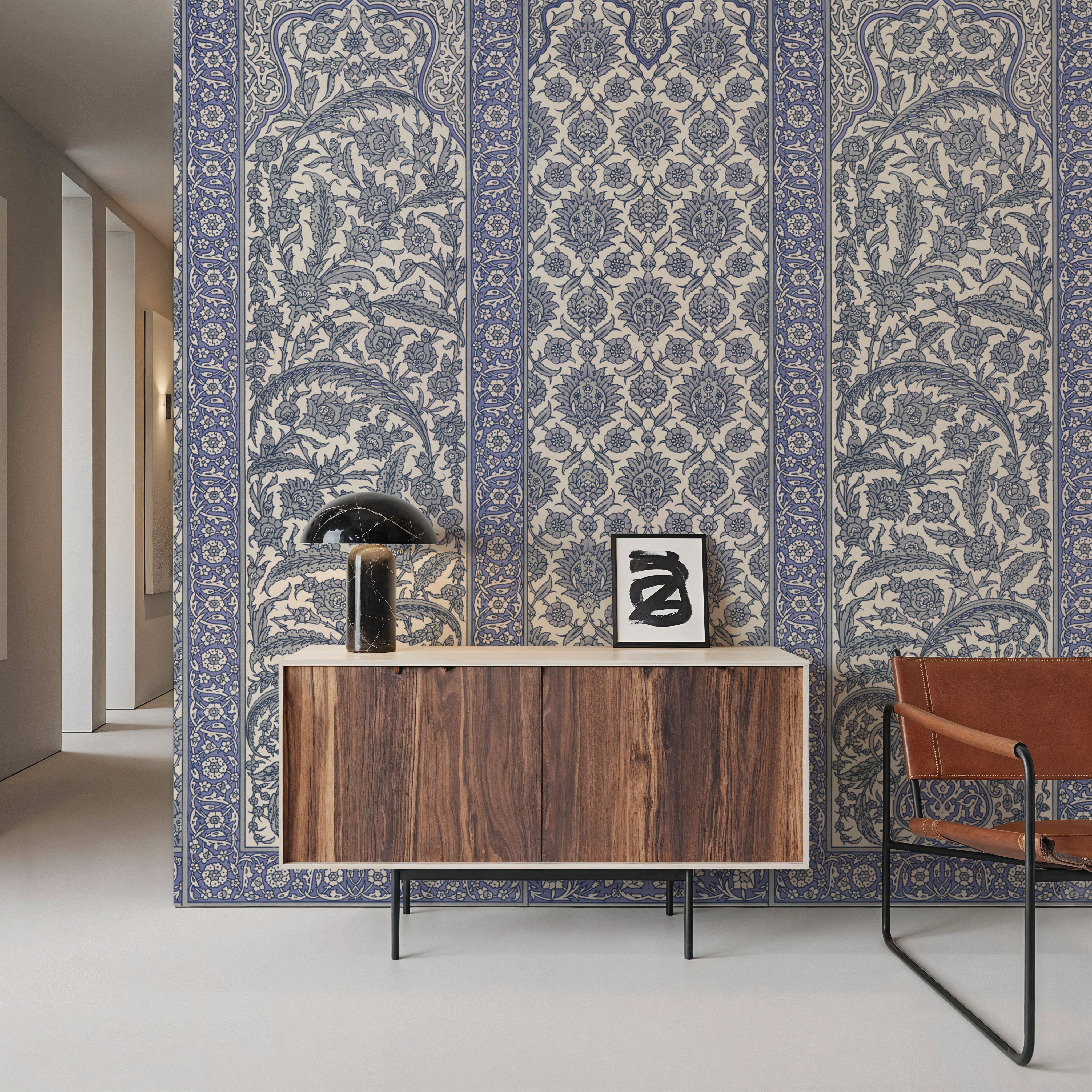 Riad Ornaments, Periwinkle