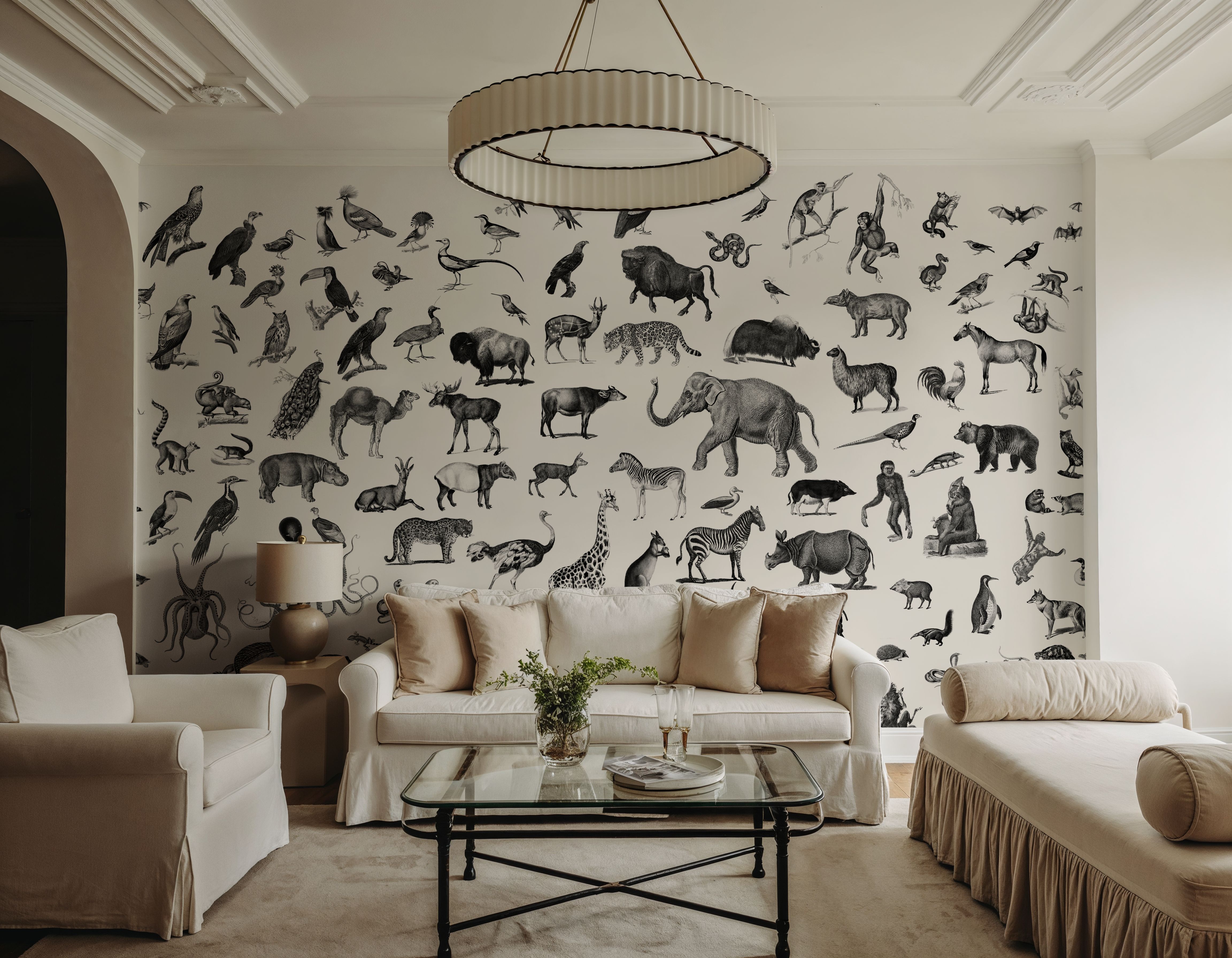 Vintage Animals, Black