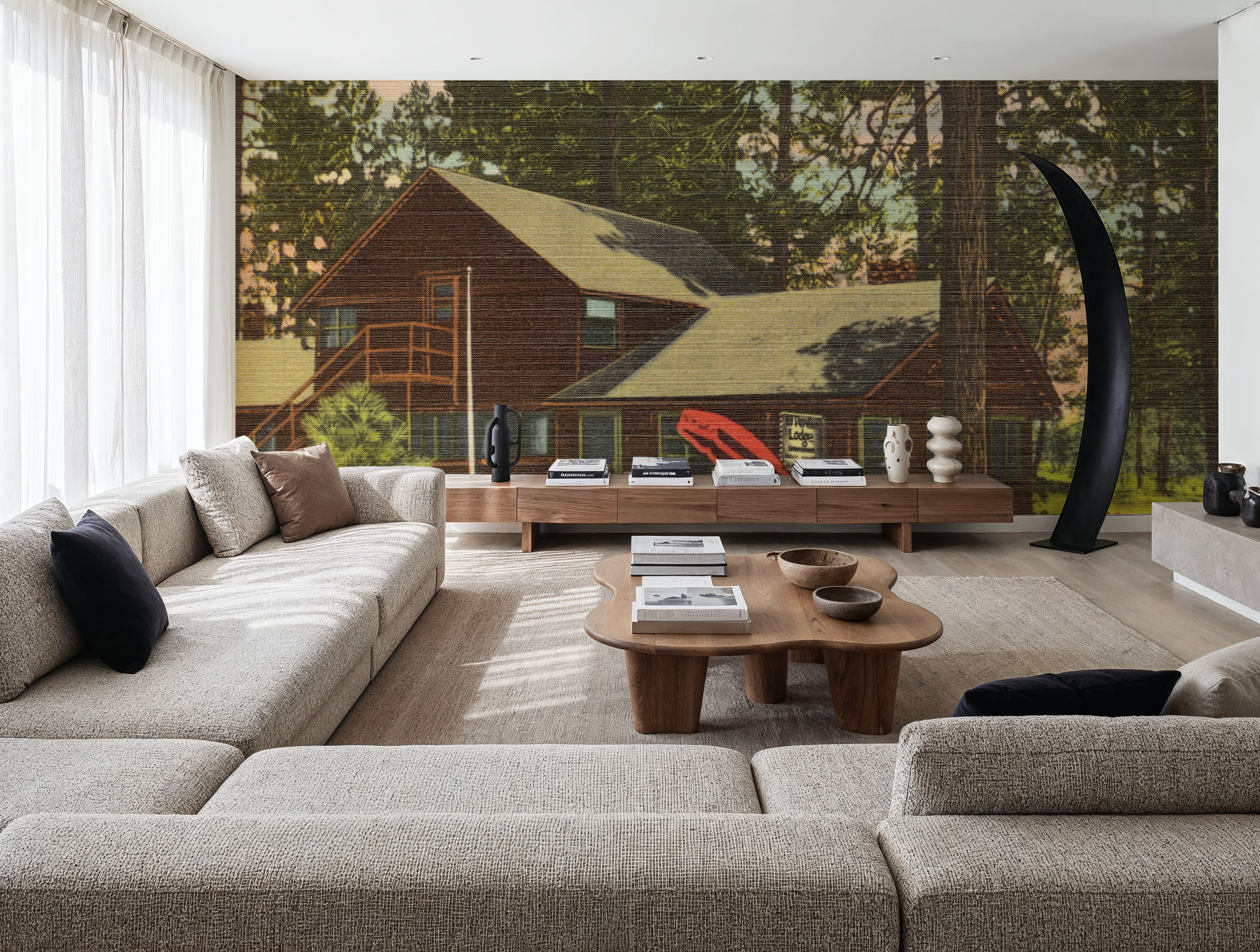 Greetings from El Paraiso Motel - Screenprint Postcard