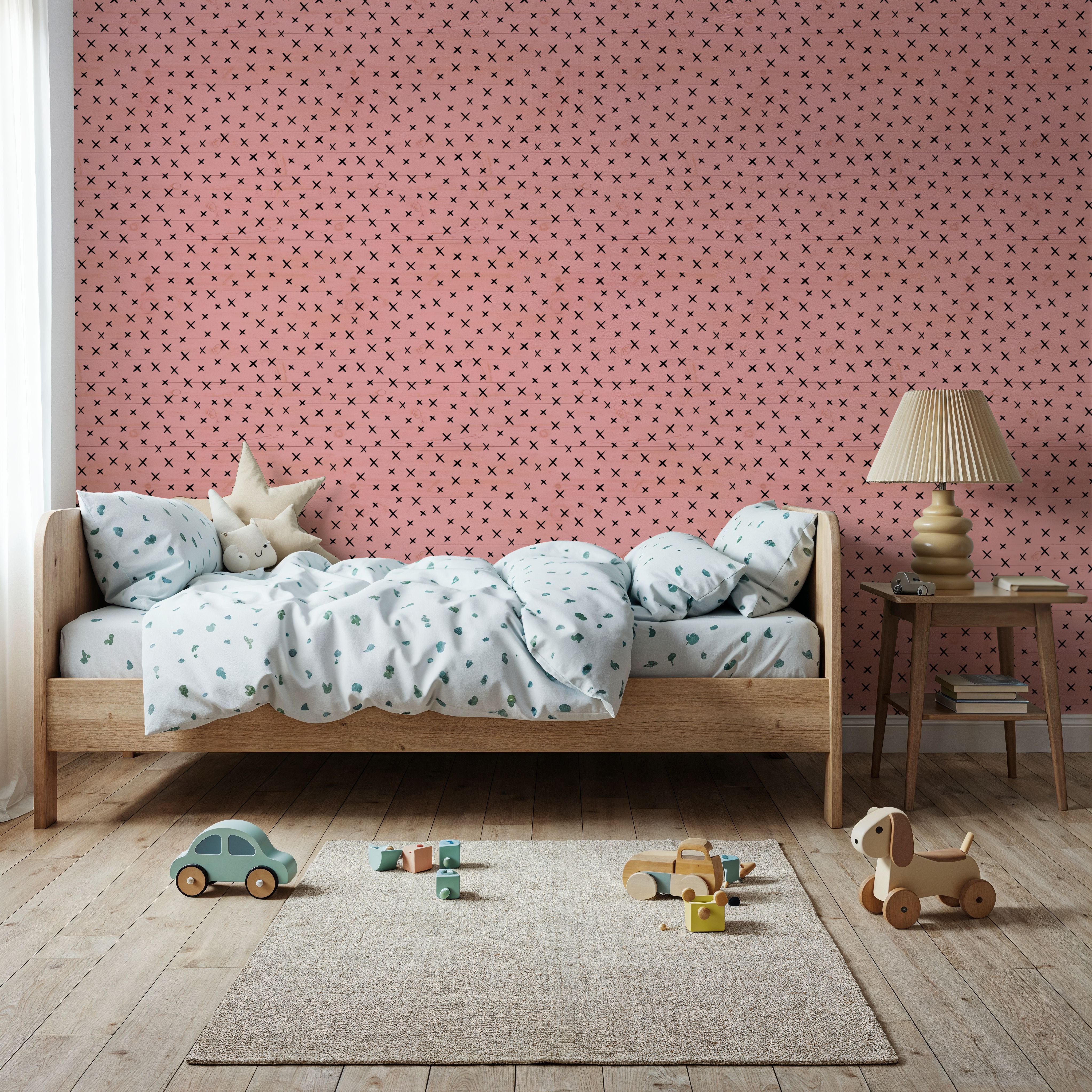 Crossed Halloween Pink