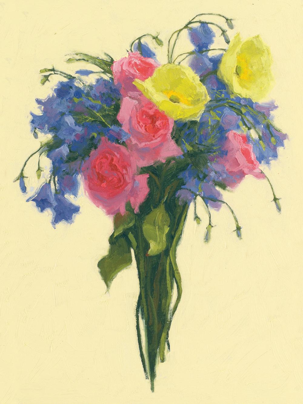 Periwinkle Nosegay IV