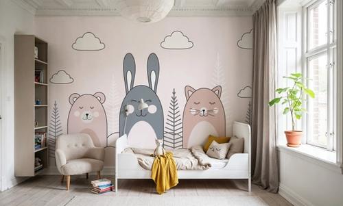 Sleeping Bunny Pink