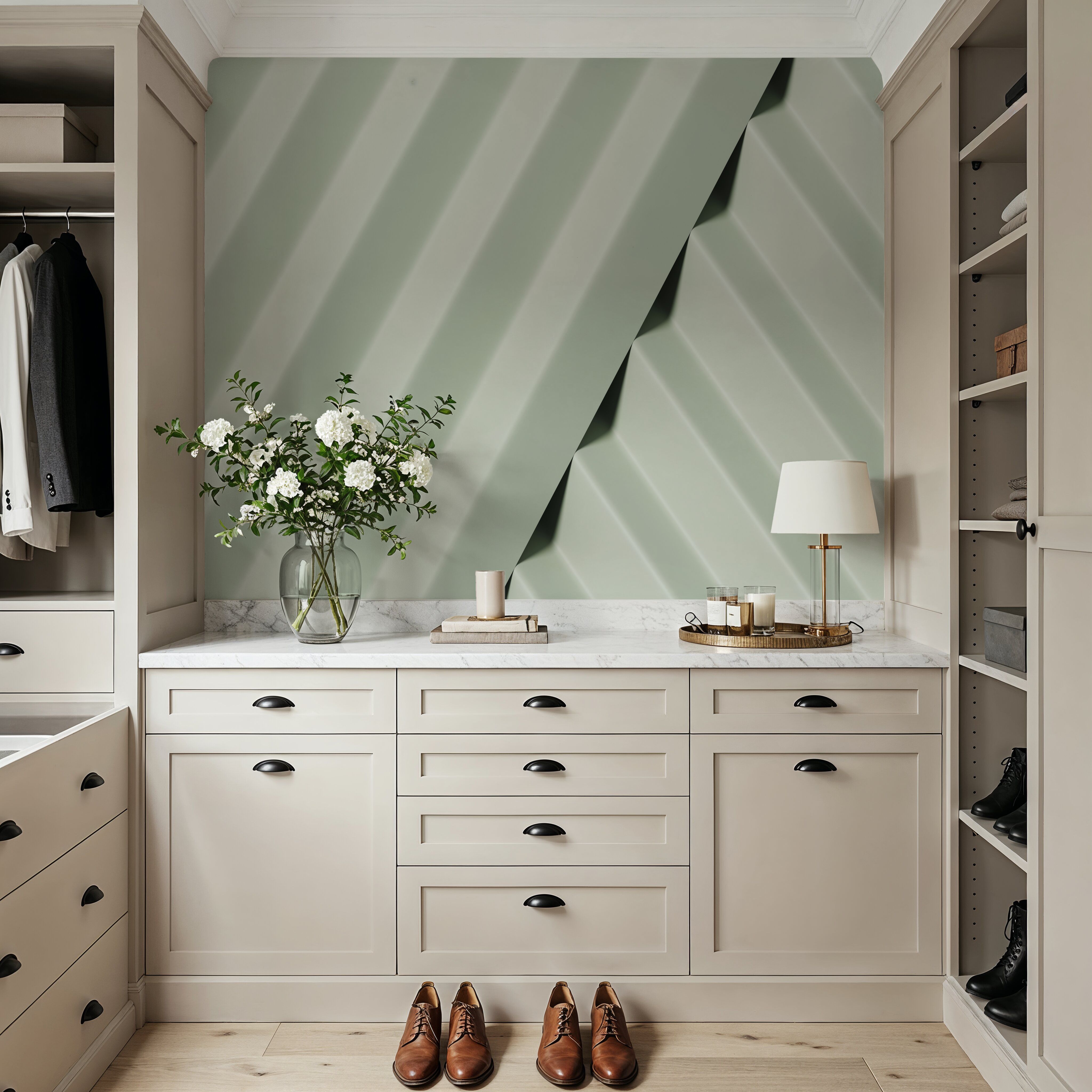 Pleated Mint