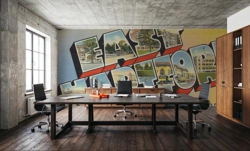 Greetings from East Hartford - Screenprint Postcard