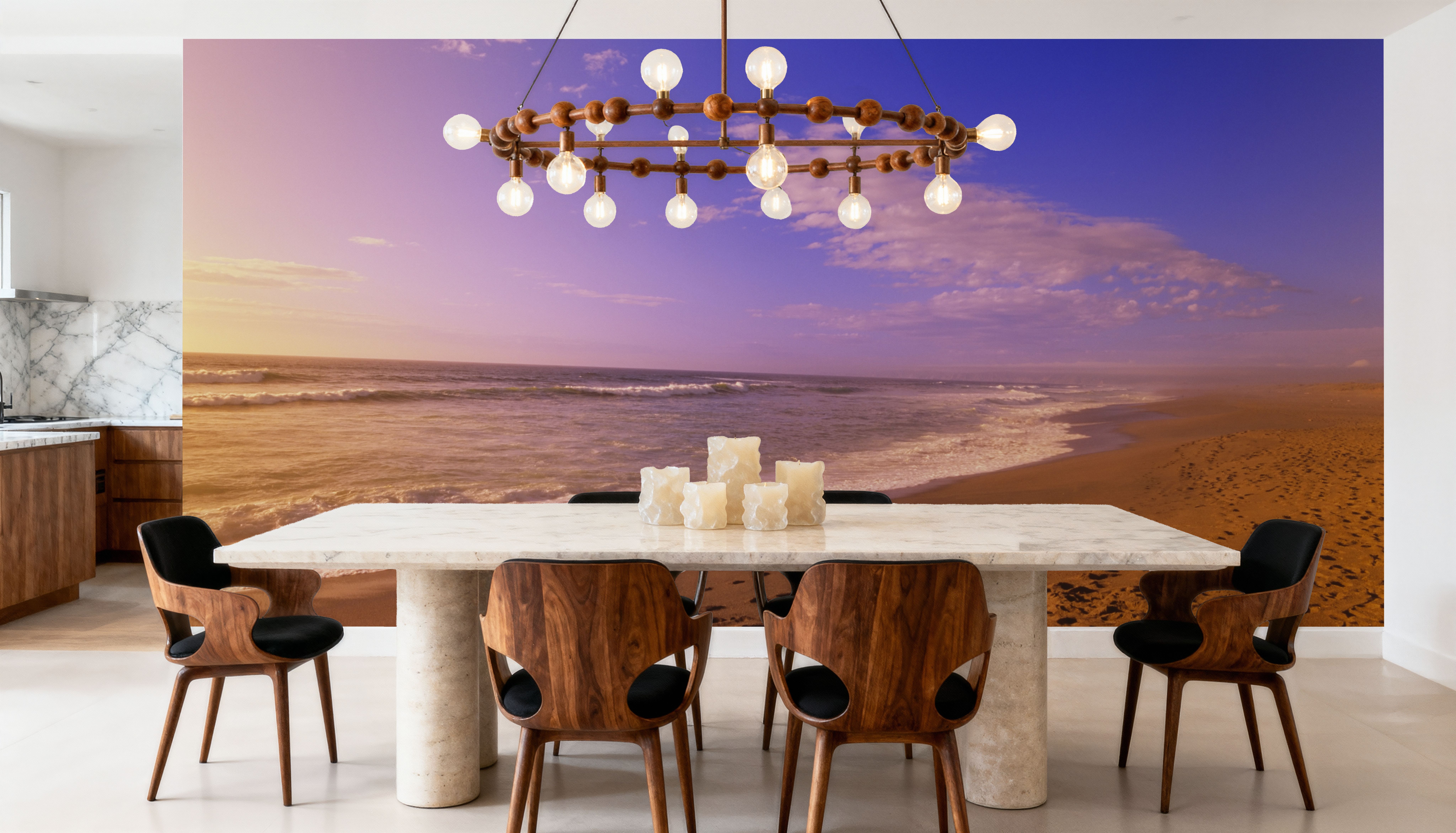 Golden Shoreline, Wallpaper