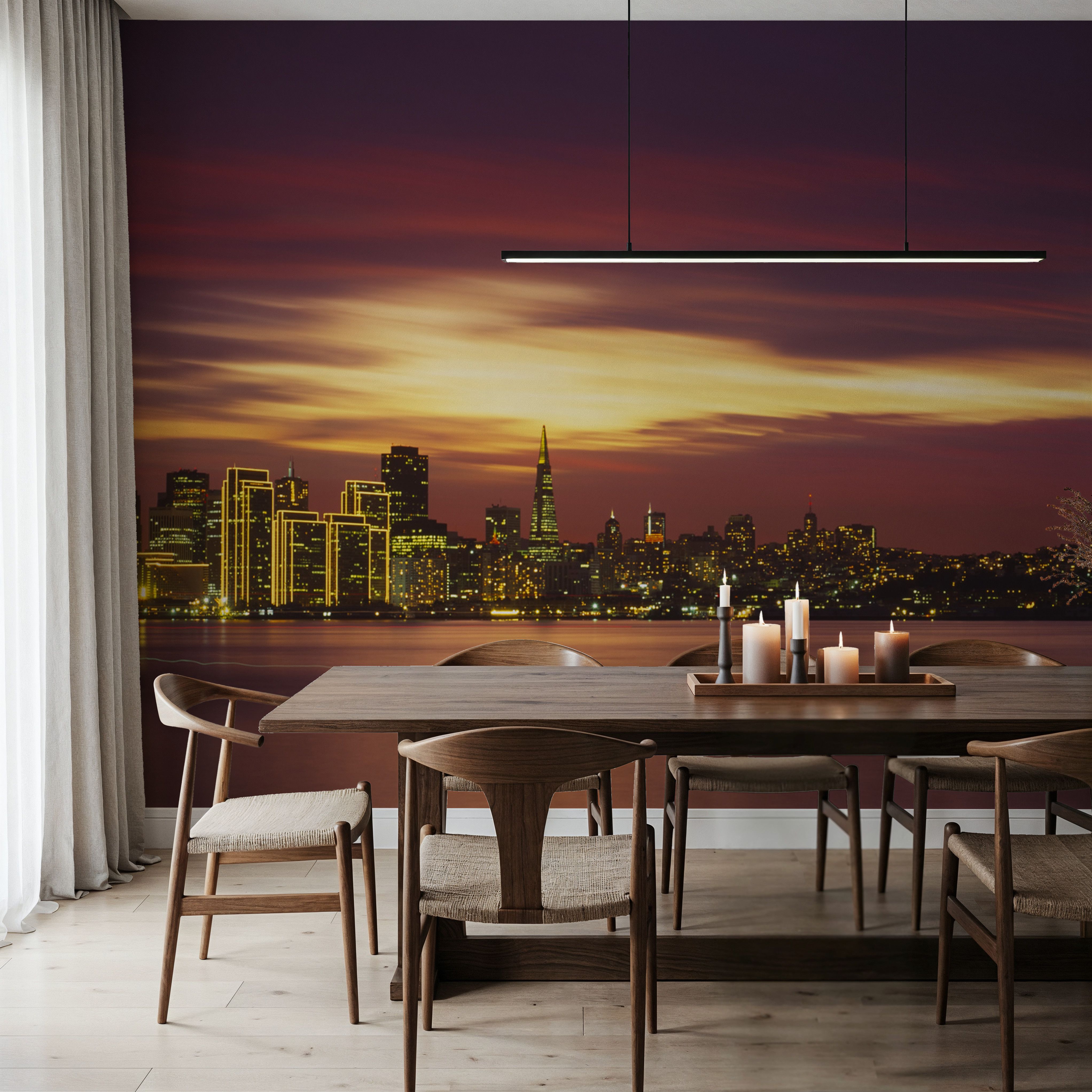 Metropolitan Dusk Red