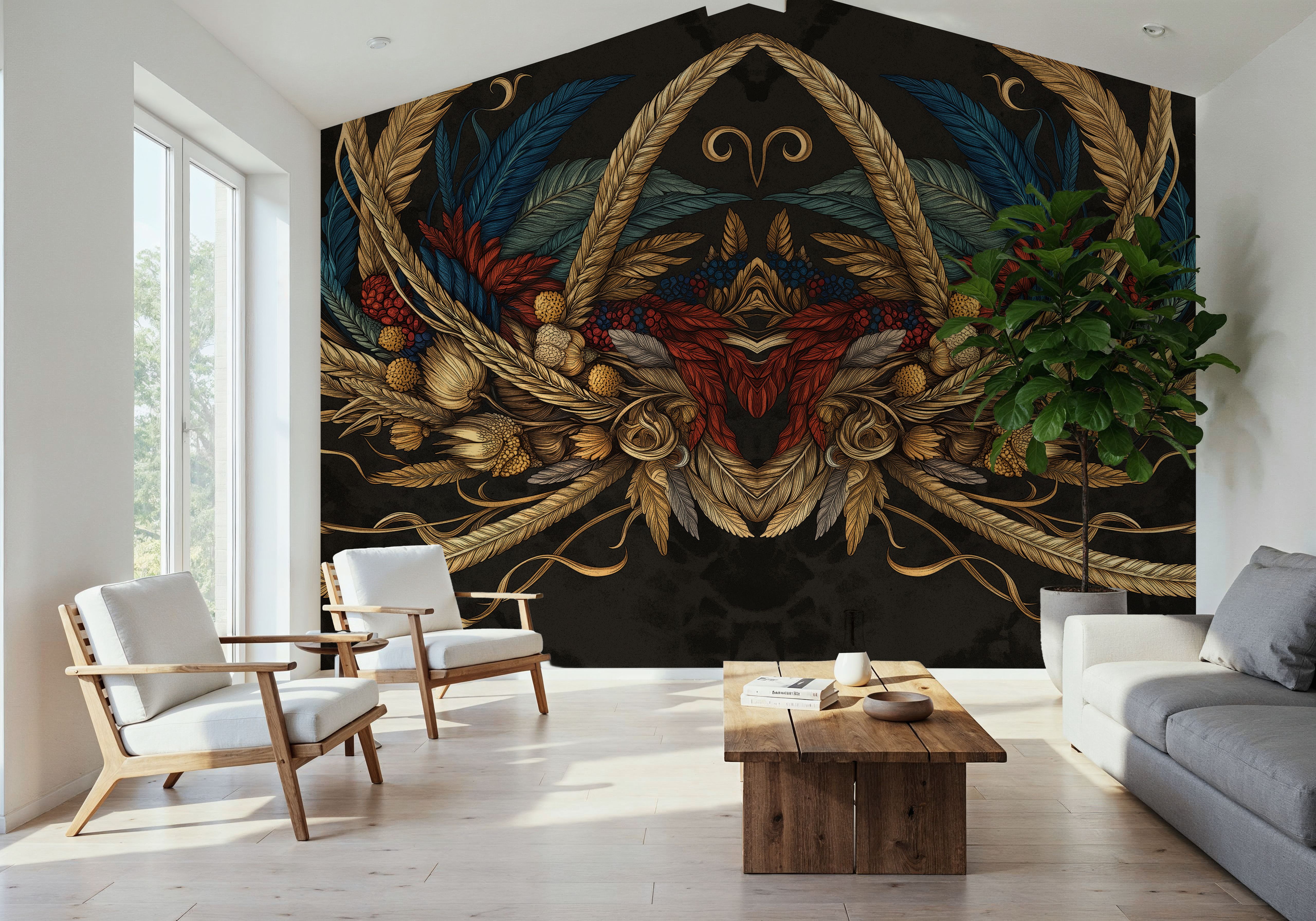 Opus Black, Wallpaper