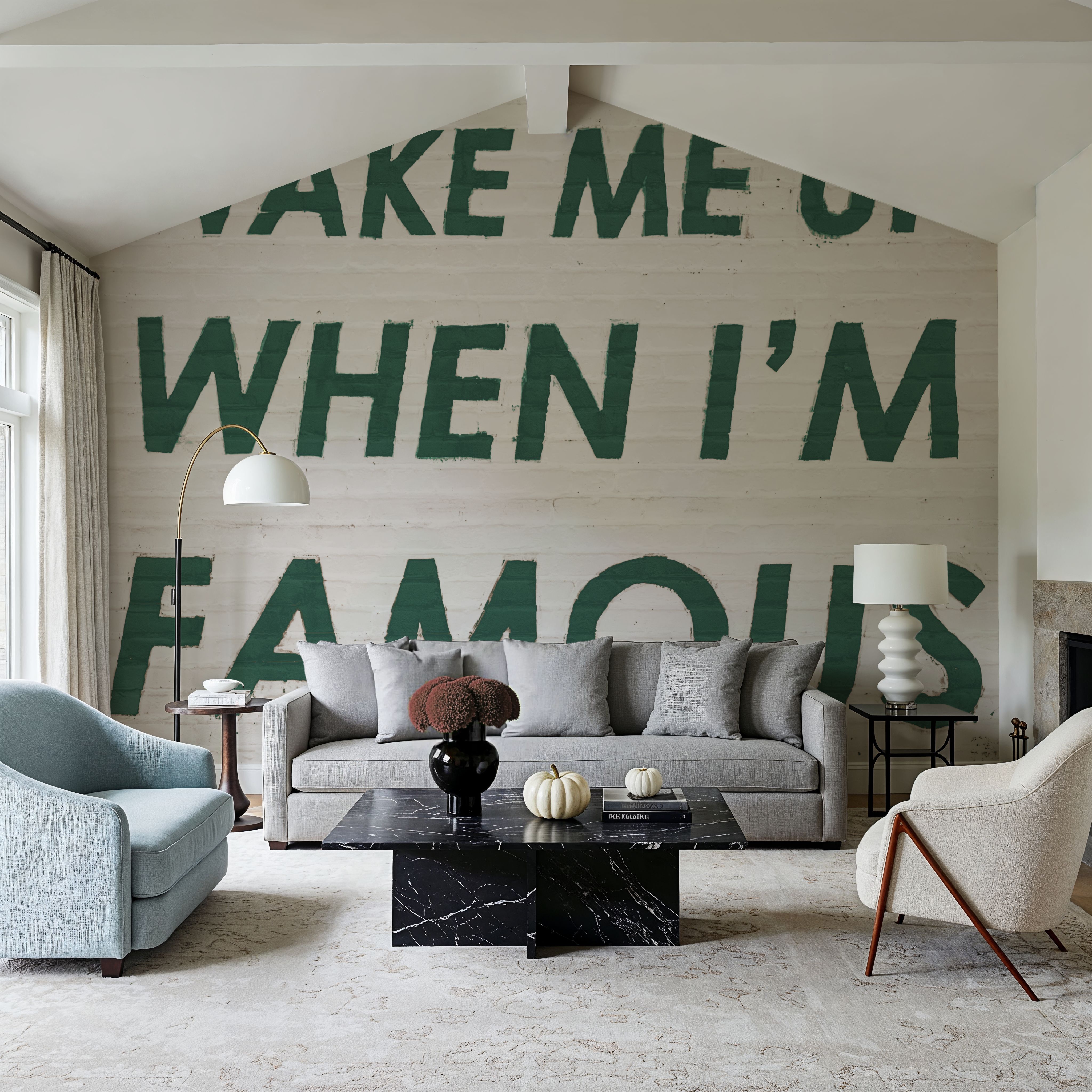 Wake Me When Famous Green