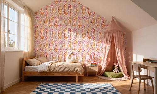 Rose Ikat