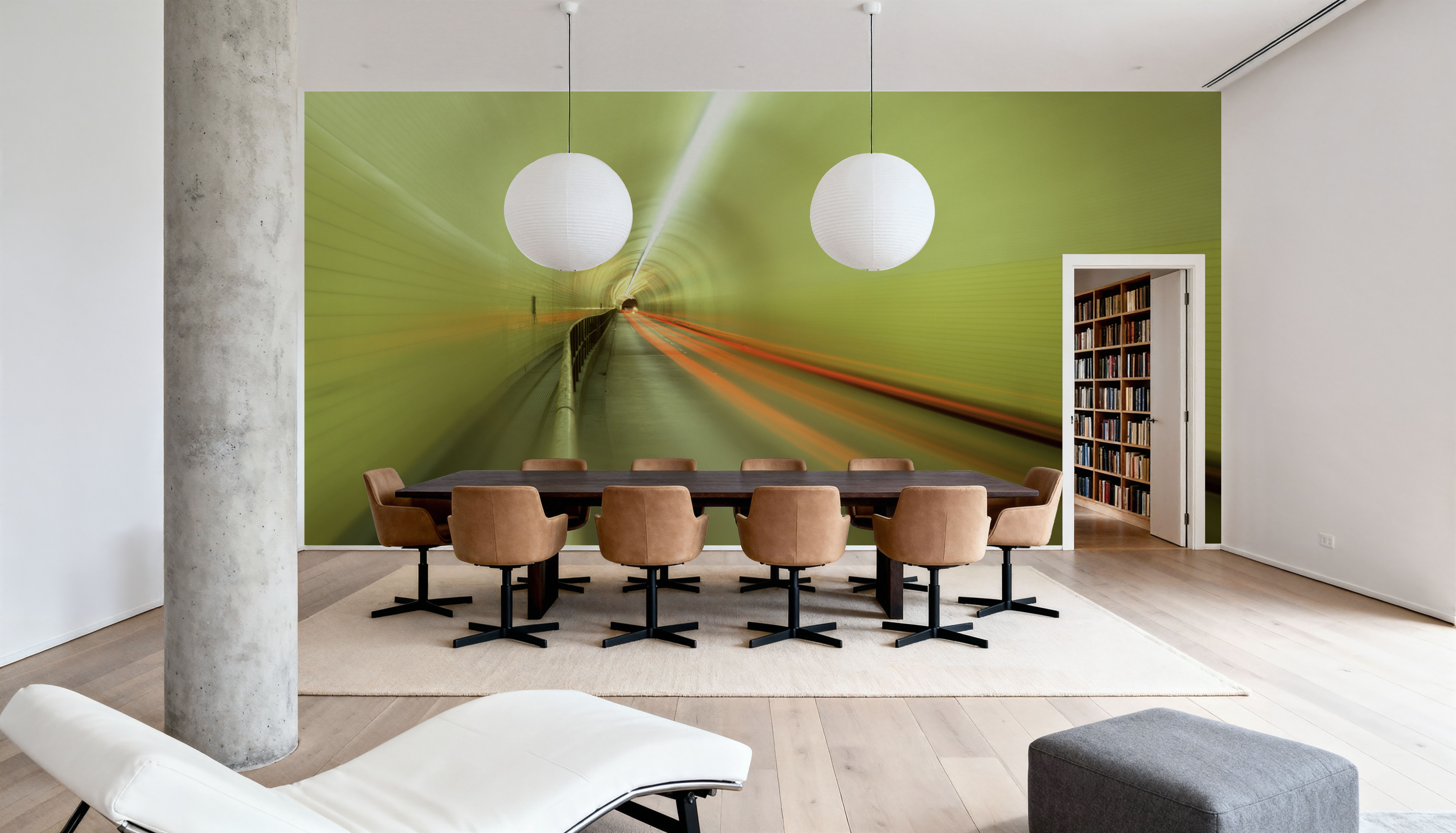 Velocity Tunnel, Wallpaper