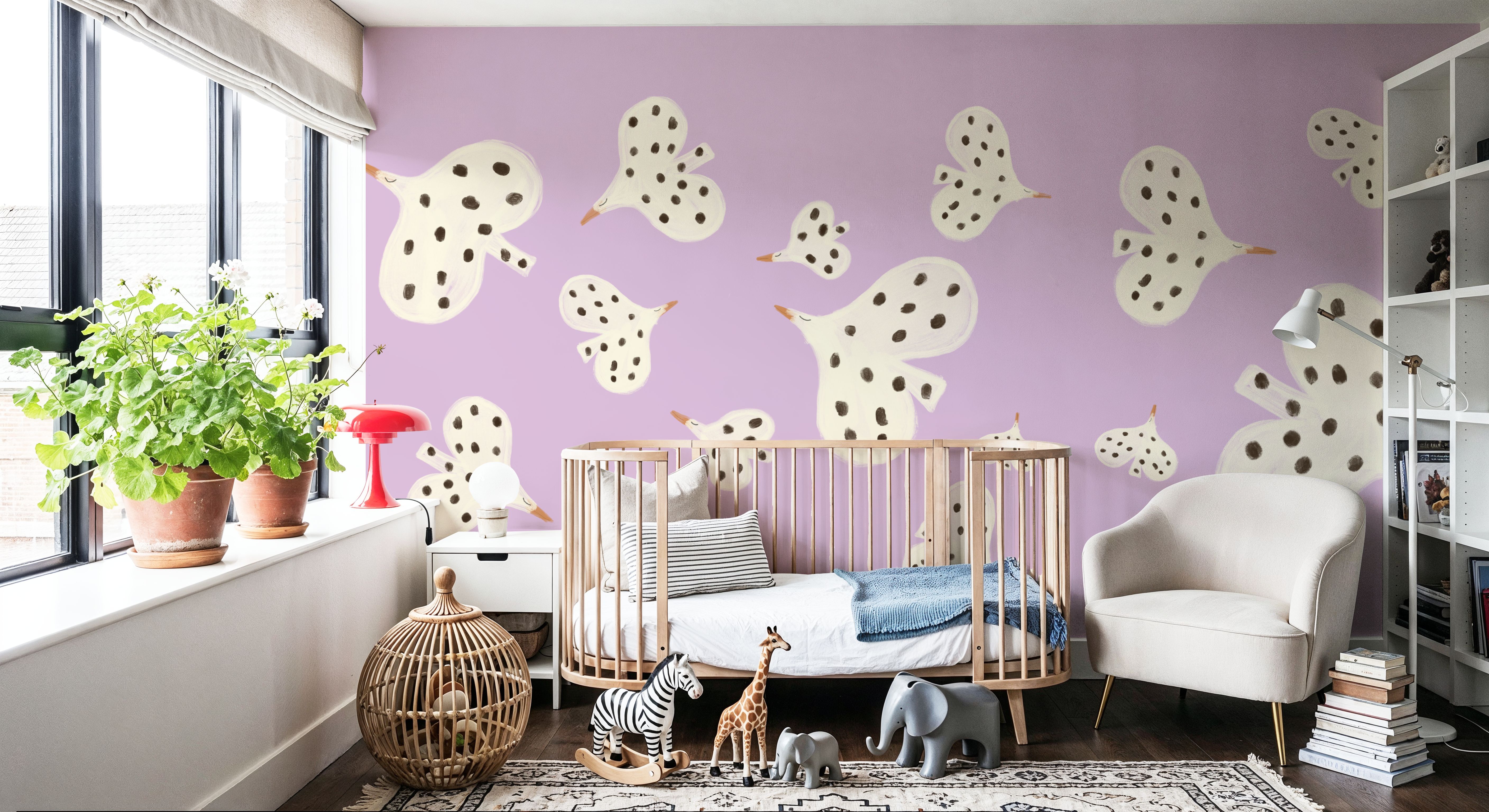 Birds Flying High, Lilac