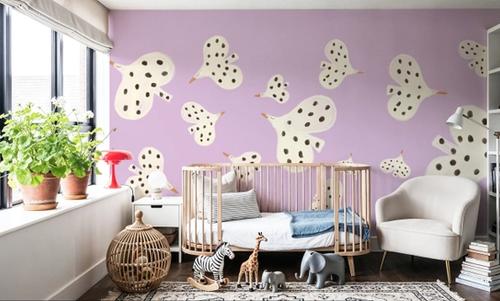 Birds Flying High, Lilac
