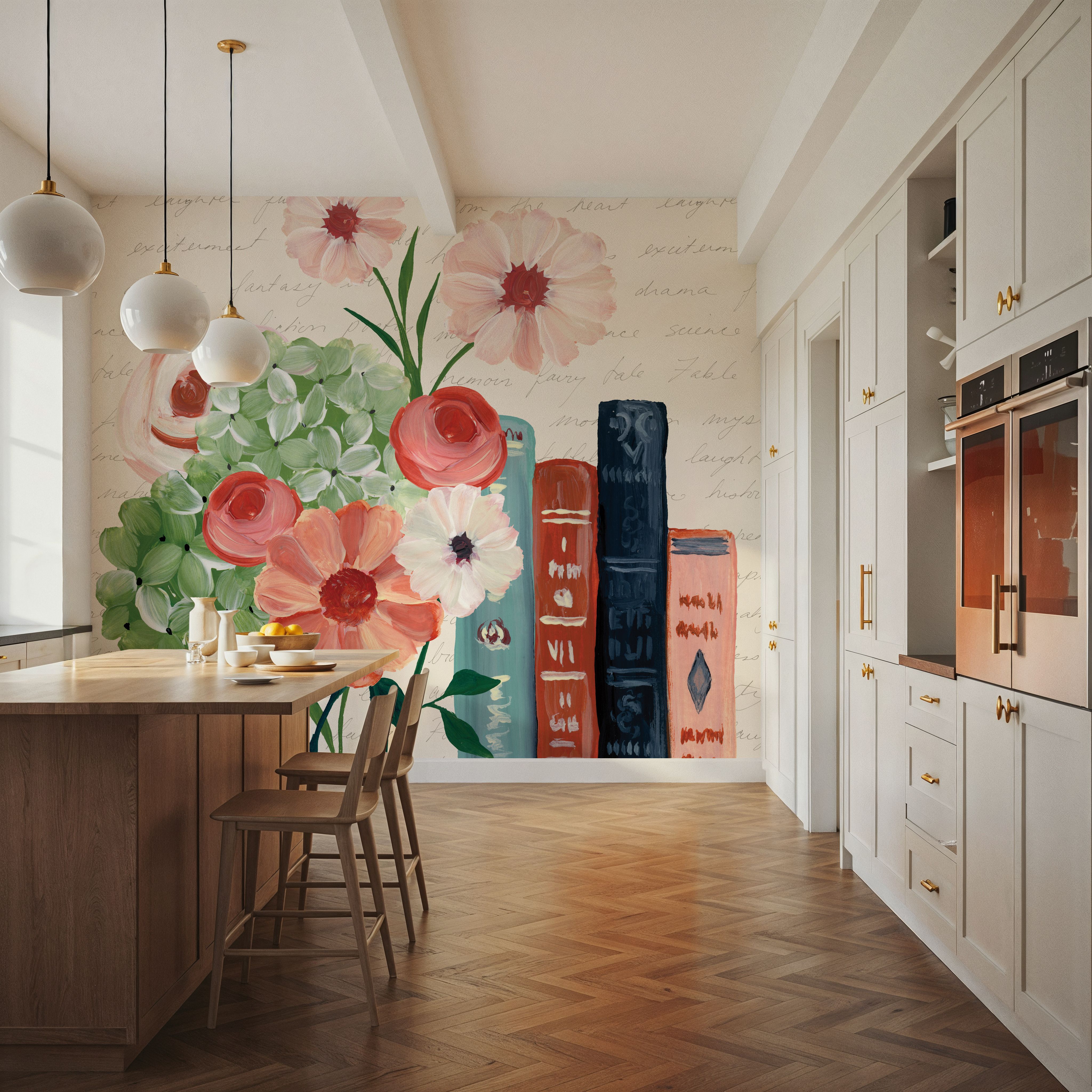 Books and Blooms I