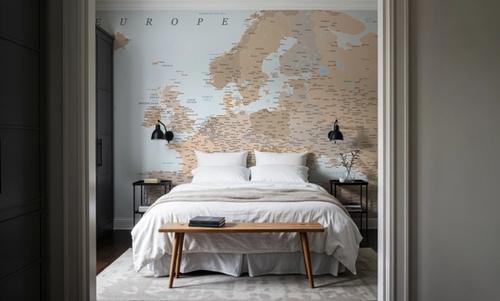 Europe Map Detailed - Lincoln