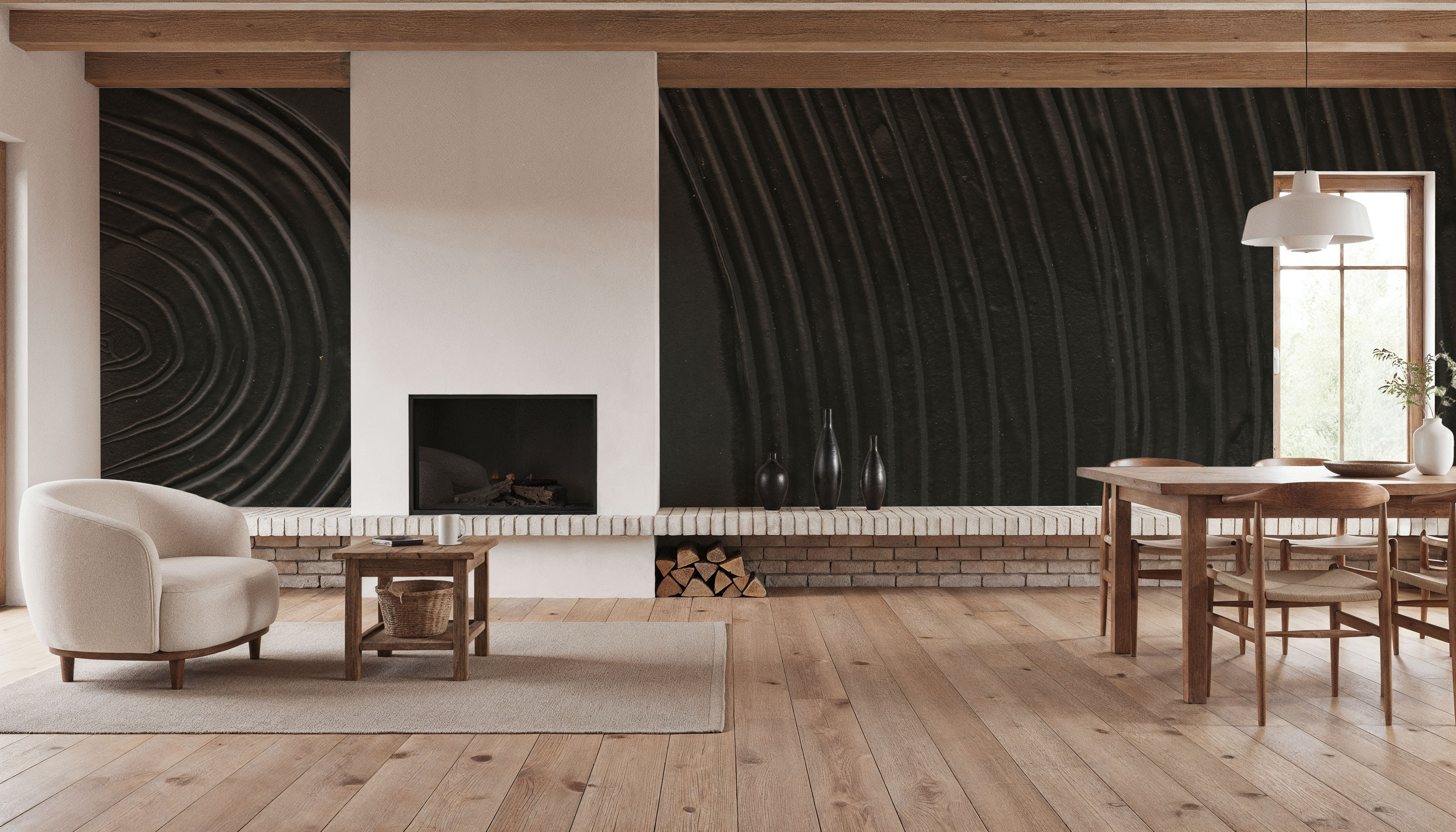 Black on Black I, Wallpaper