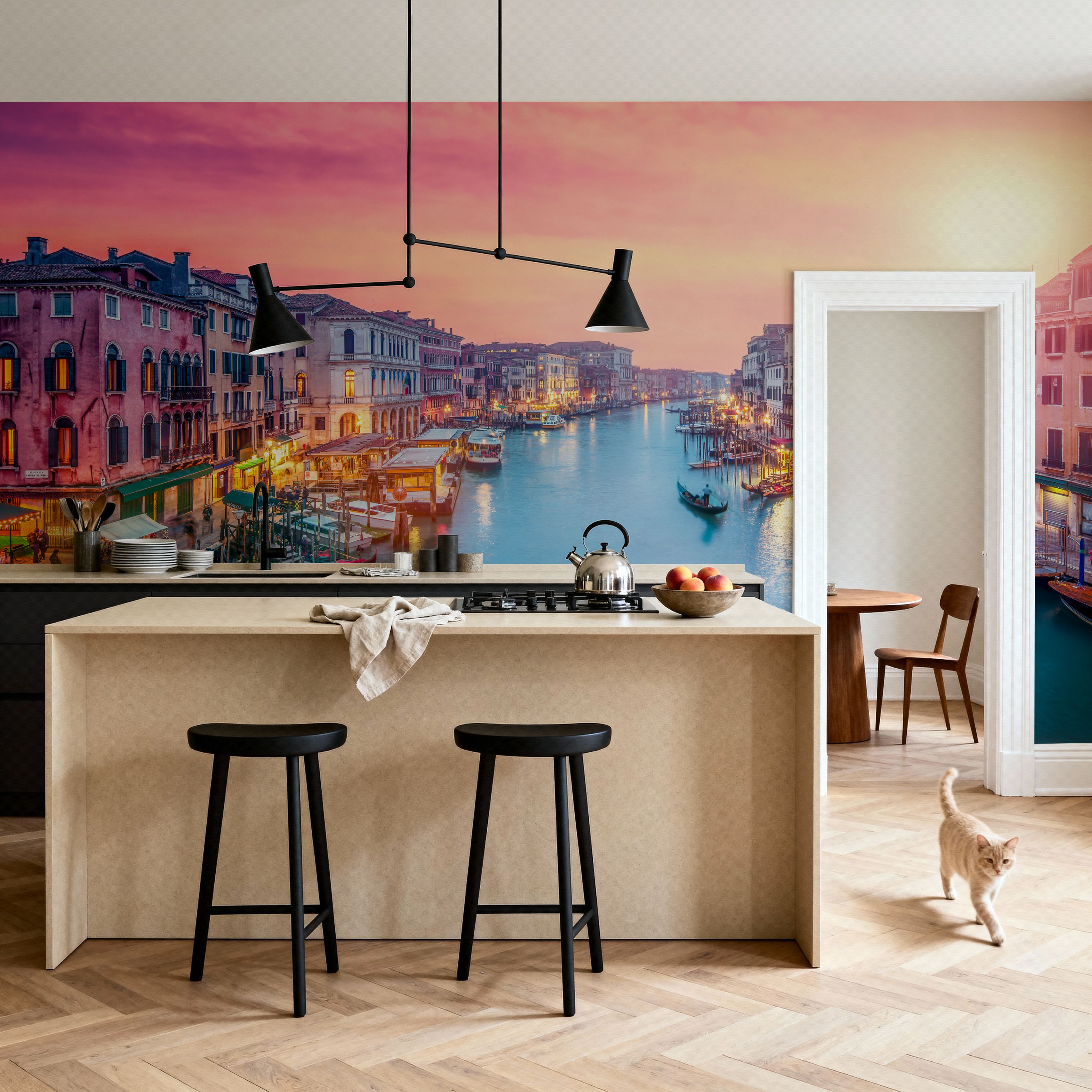 Grand Canal Sunset Pink