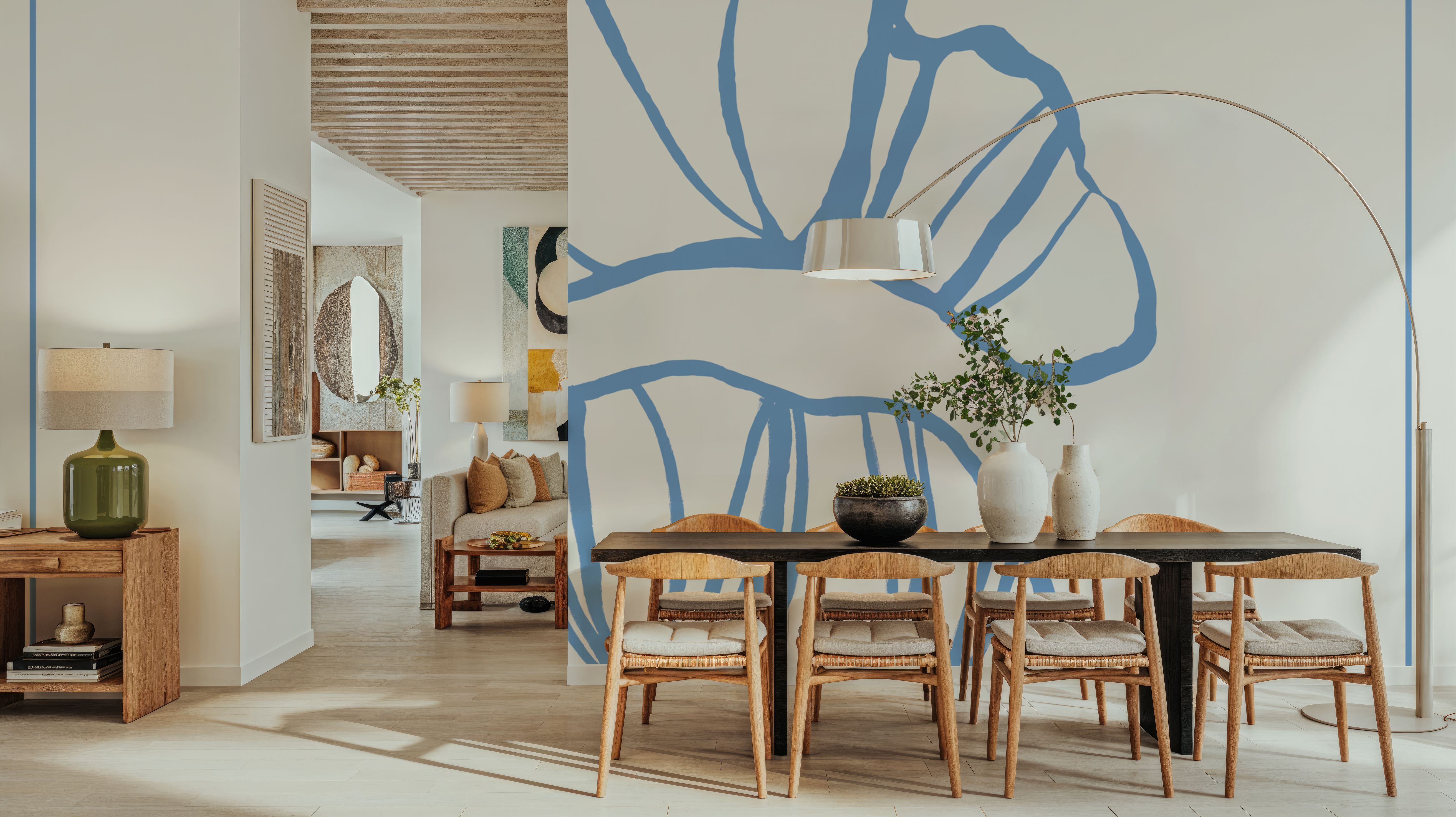 Breakfast Doodles VI White, Wallpaper