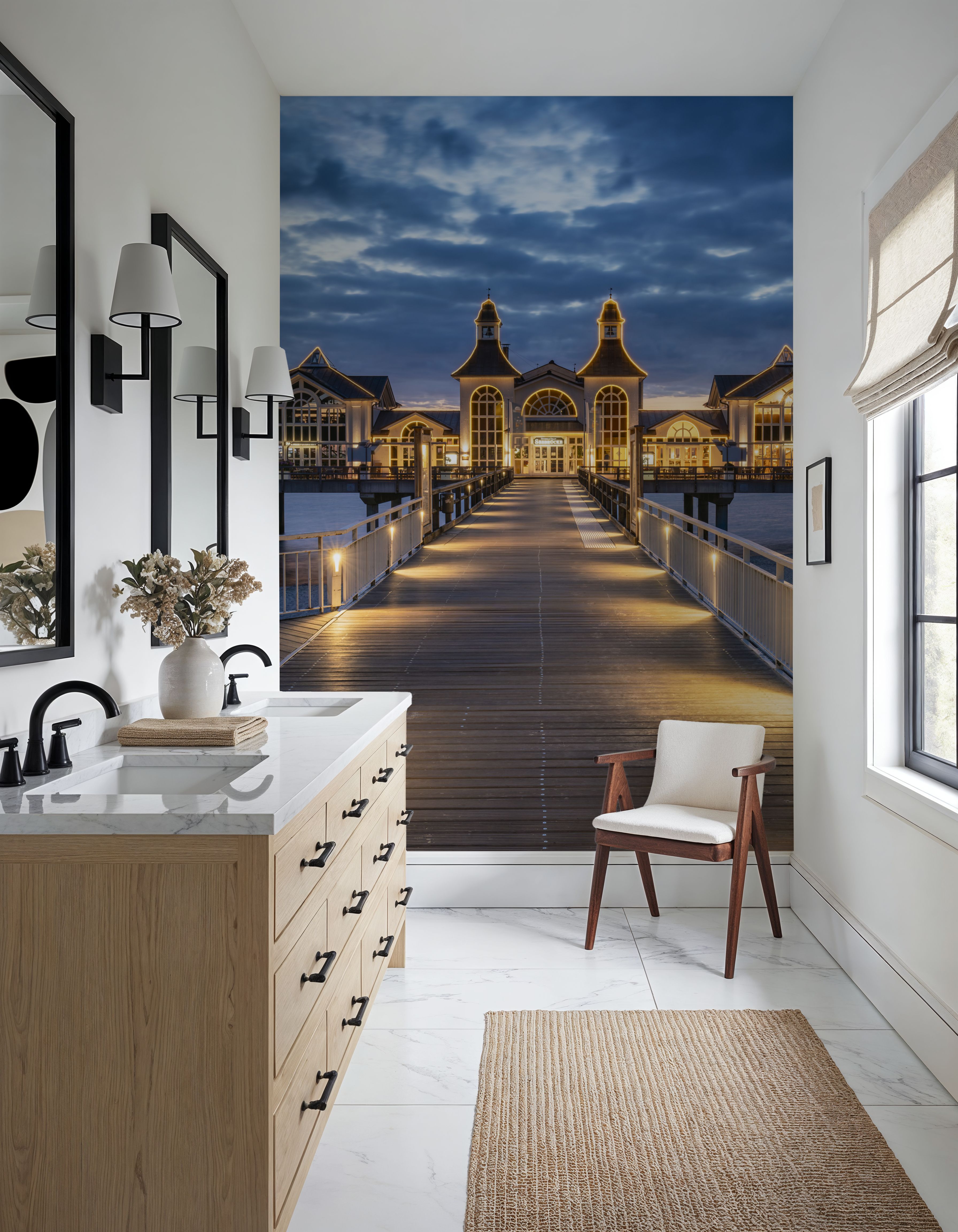 Sellin Pier at Night