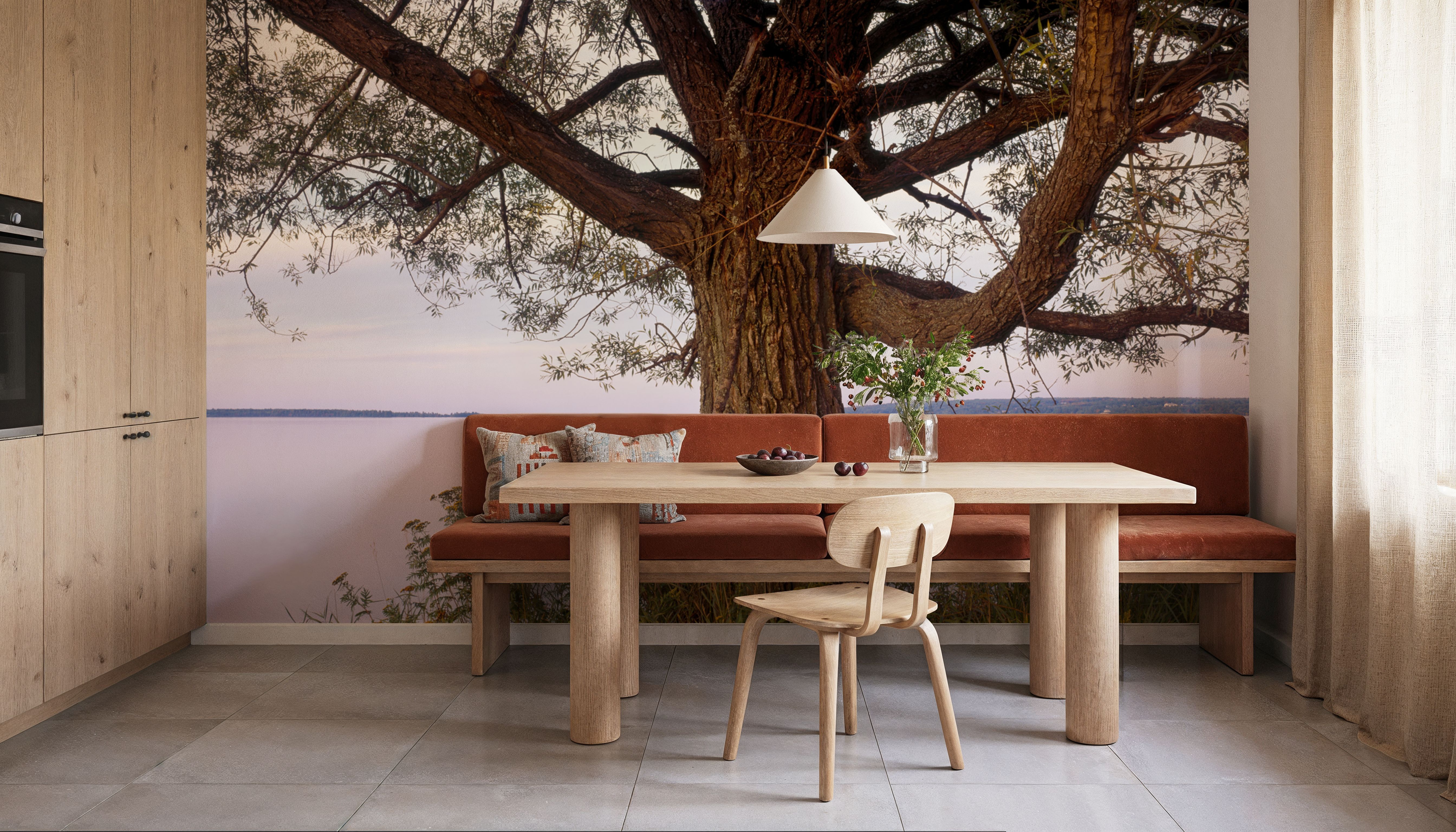 Twilight Solitude Tree, Wallpaper