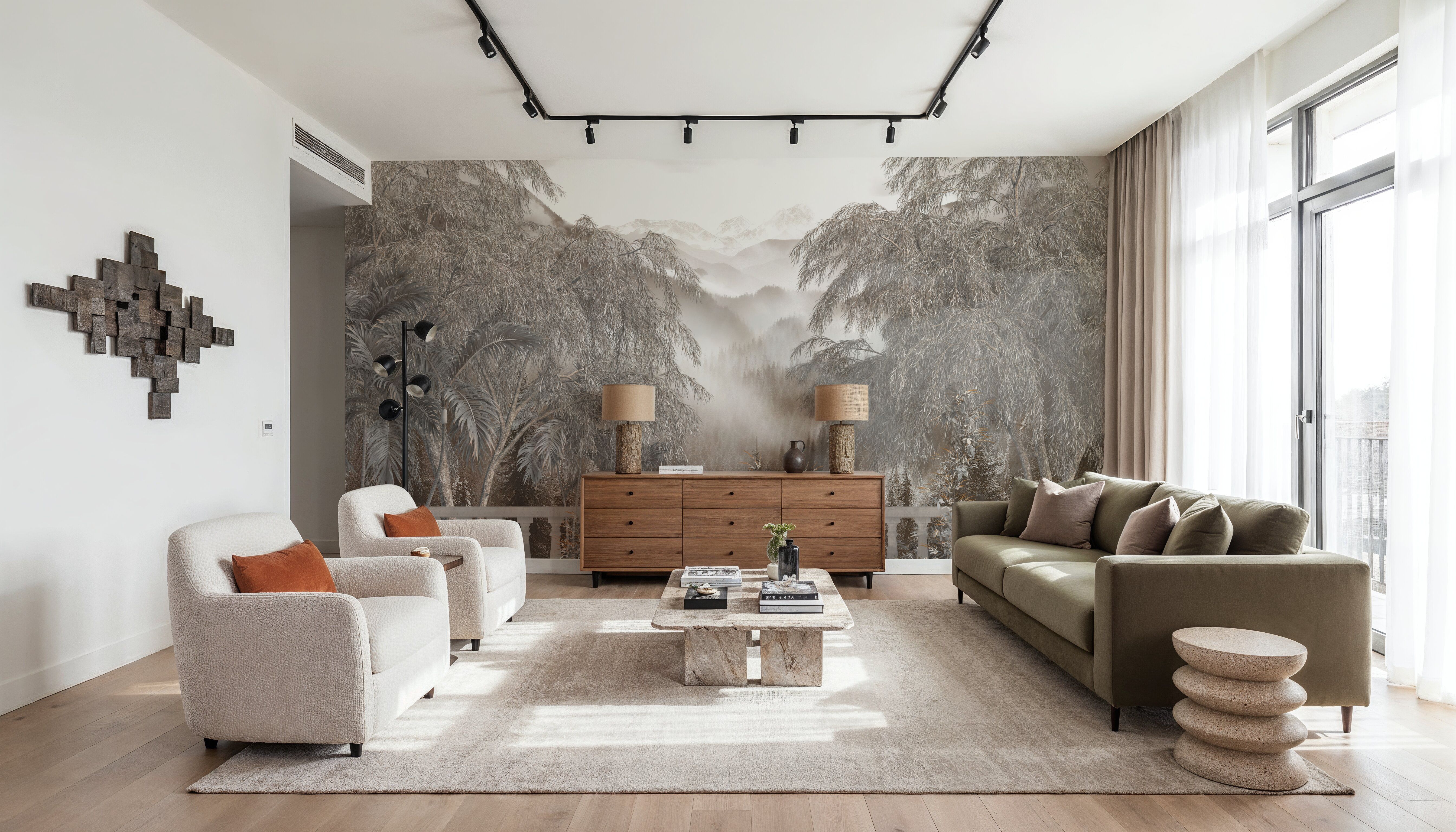 See You on the Patio, Wallpaper