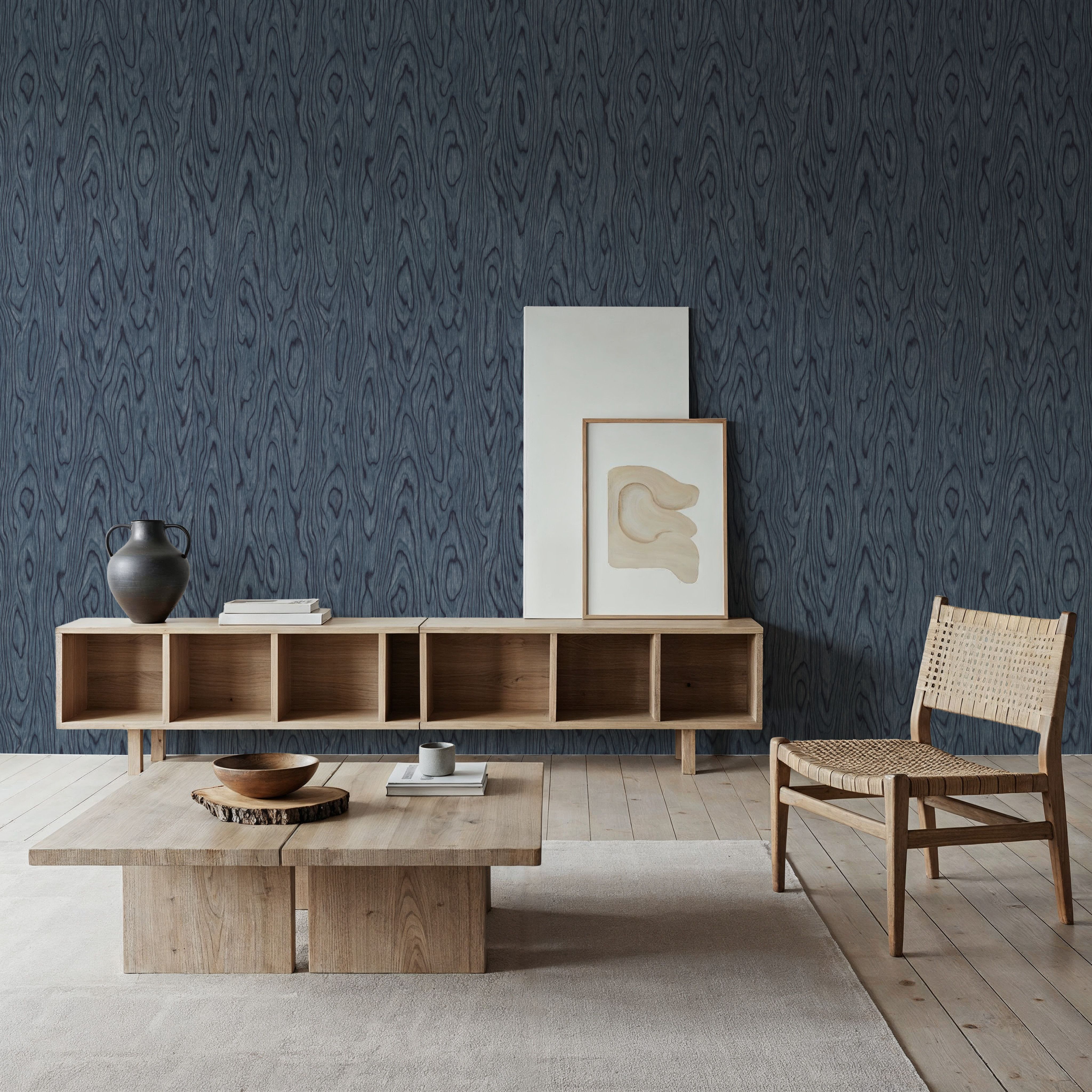Conoid Grain, Prussian Blue