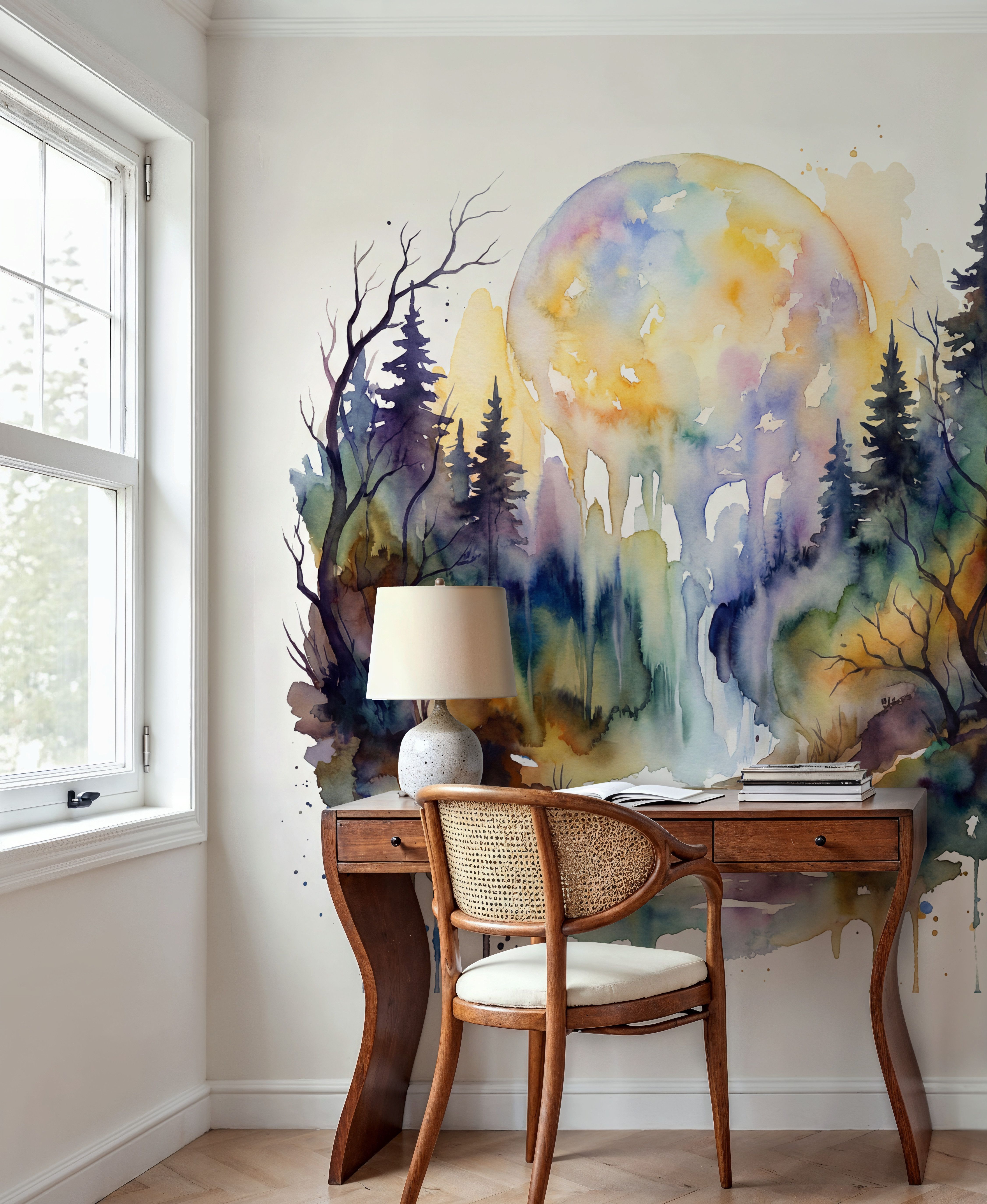 Forest Grove - Watercolor Landscape Series