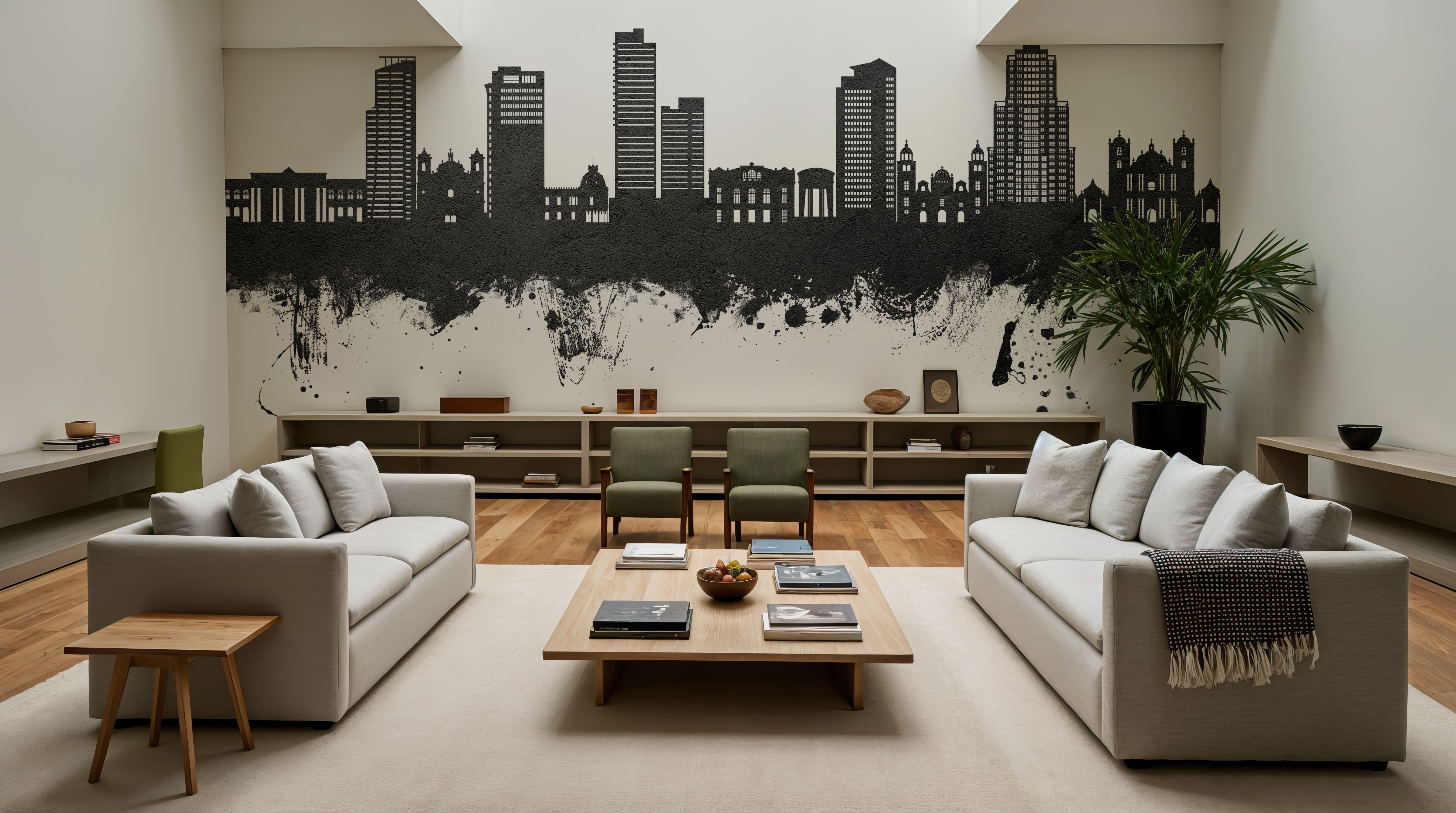 Tegucigalapa Honduras Skyline Black & White