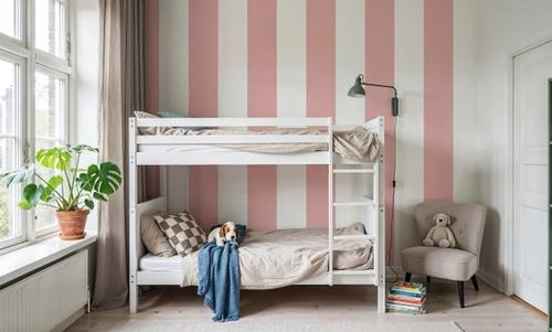 Circus Stripes, Pink
