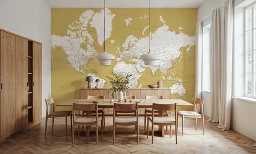 World Map Cities - Andrew