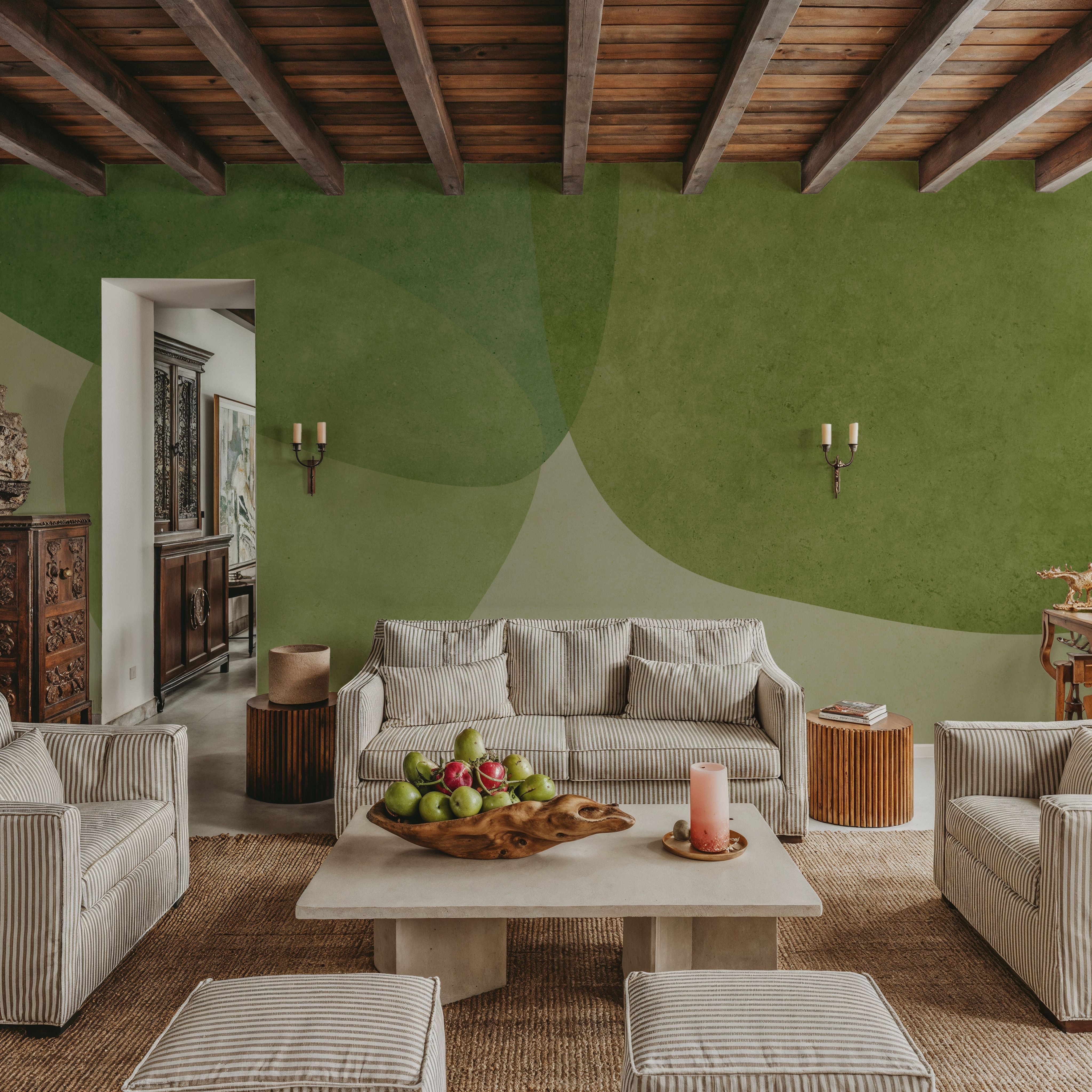 Embracing Shapes, Dill Green