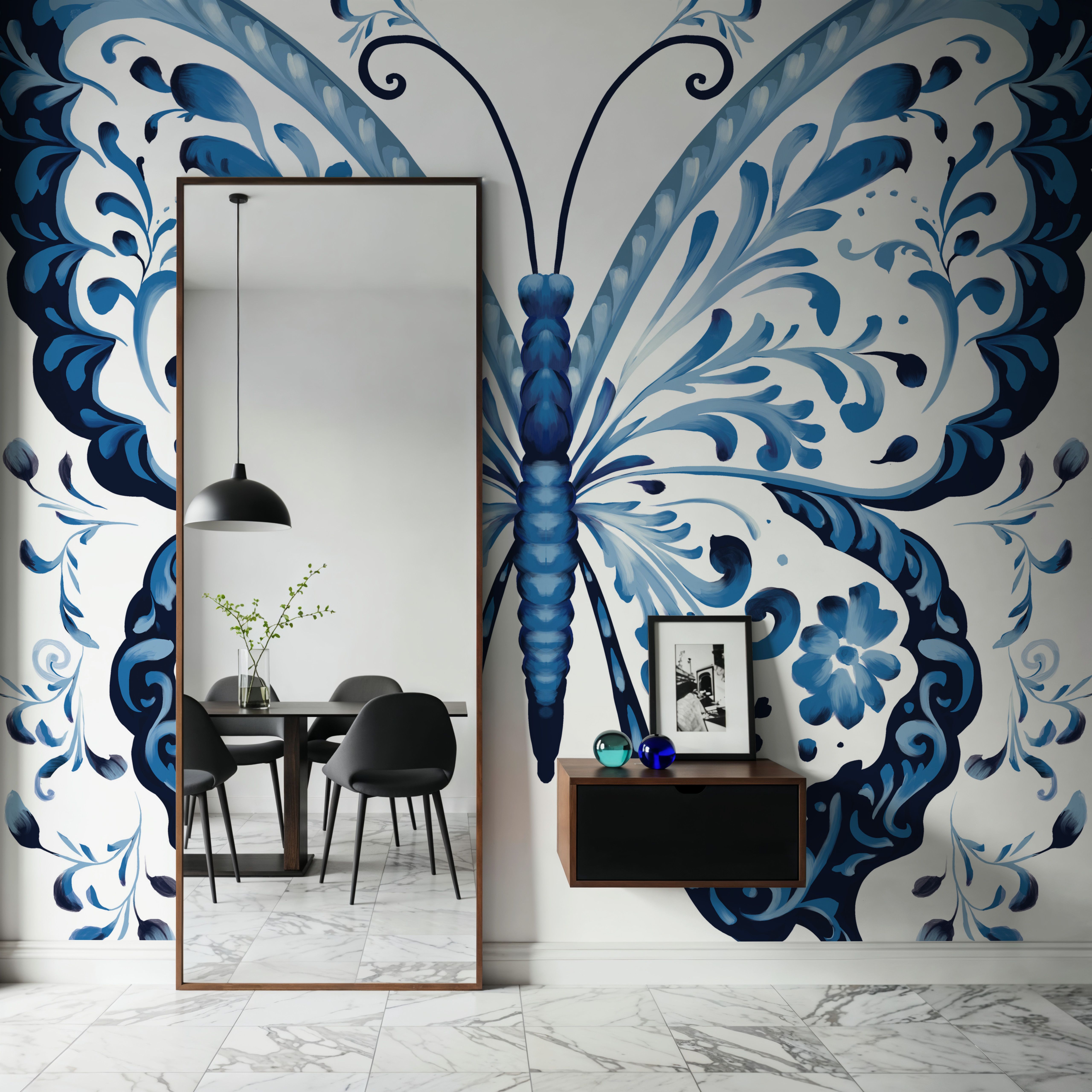 Blue Butterfly I