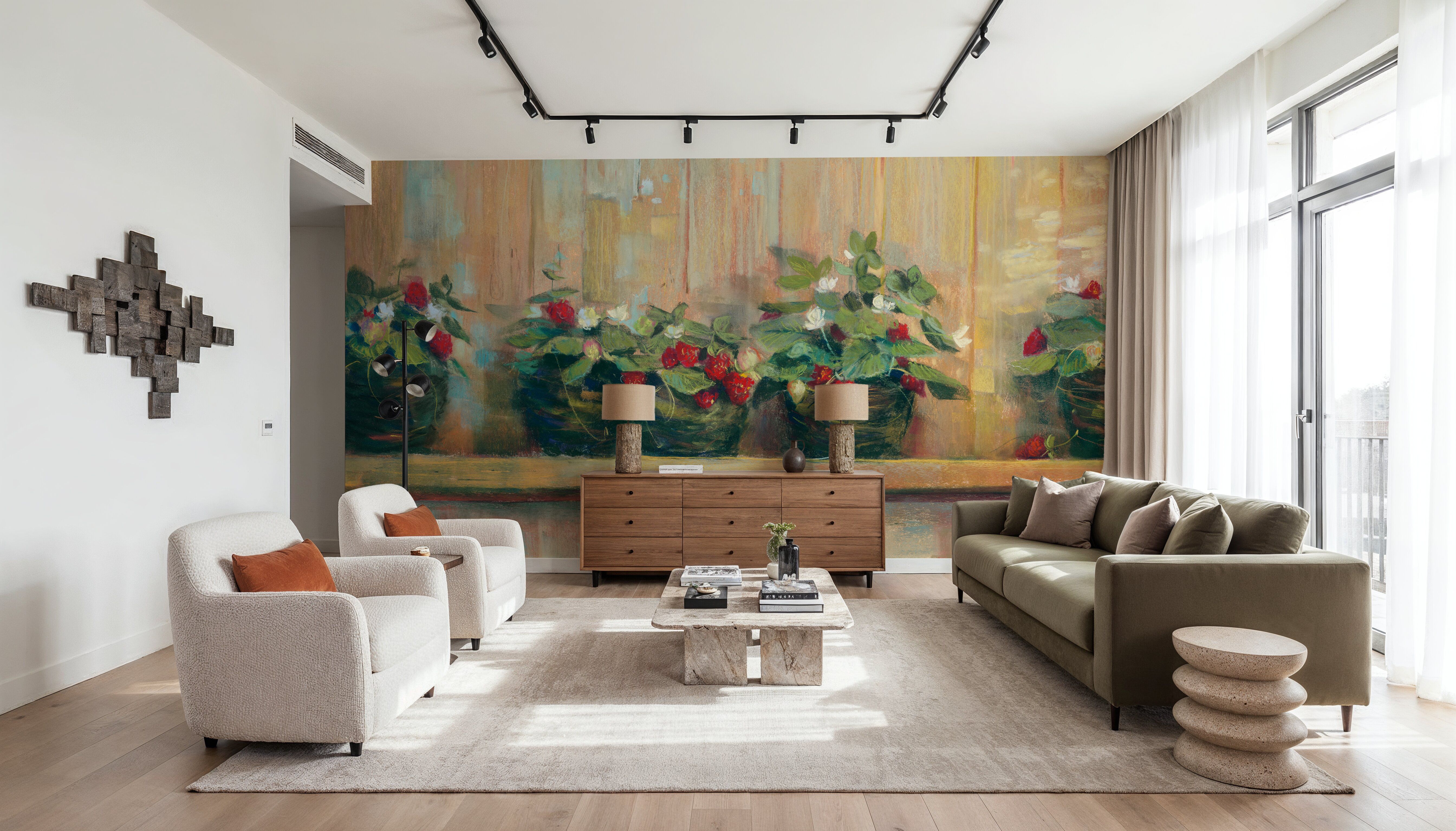 Strawberries in Pots