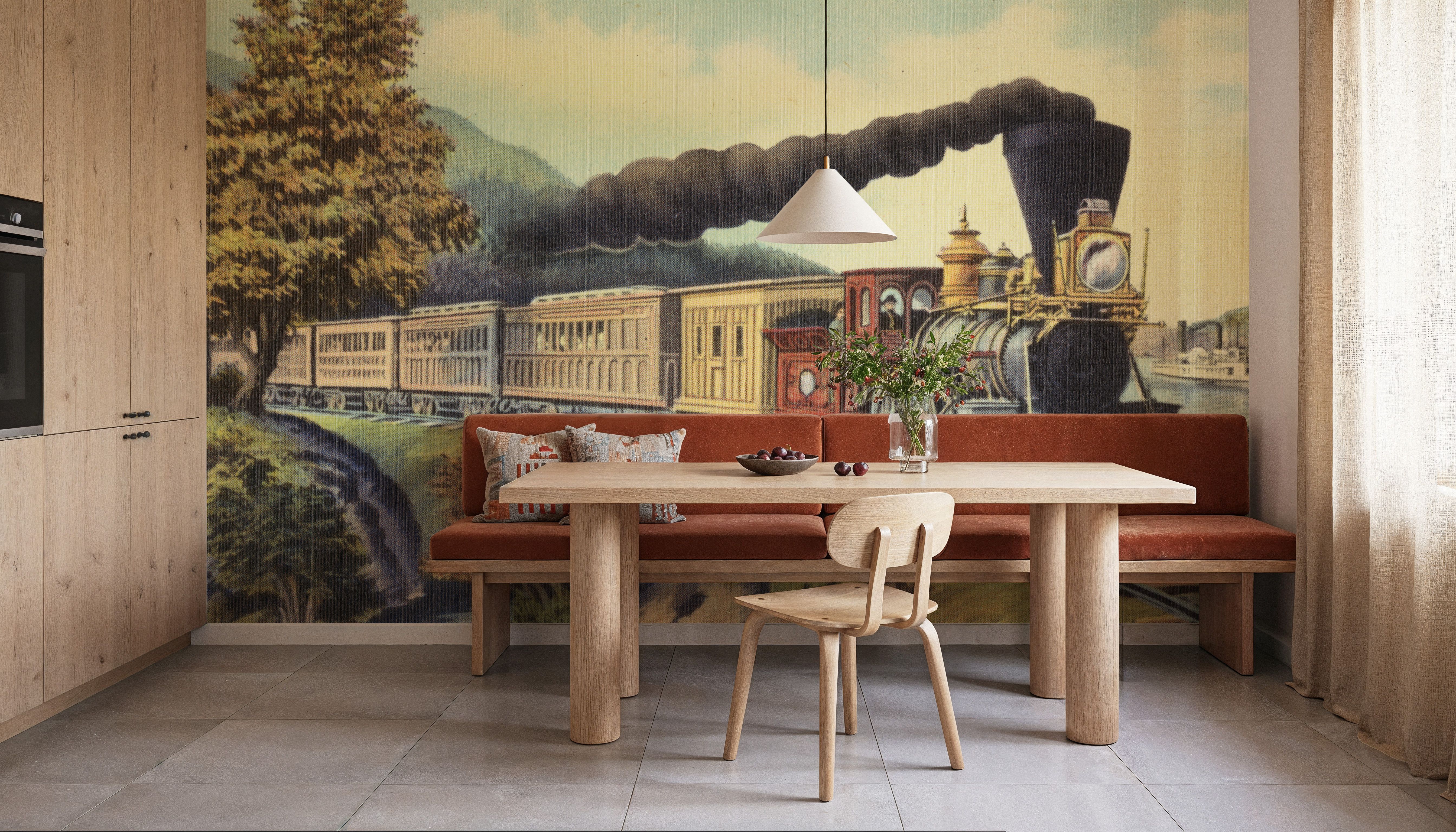 Greetings from the Railway - Screenprint Postcard