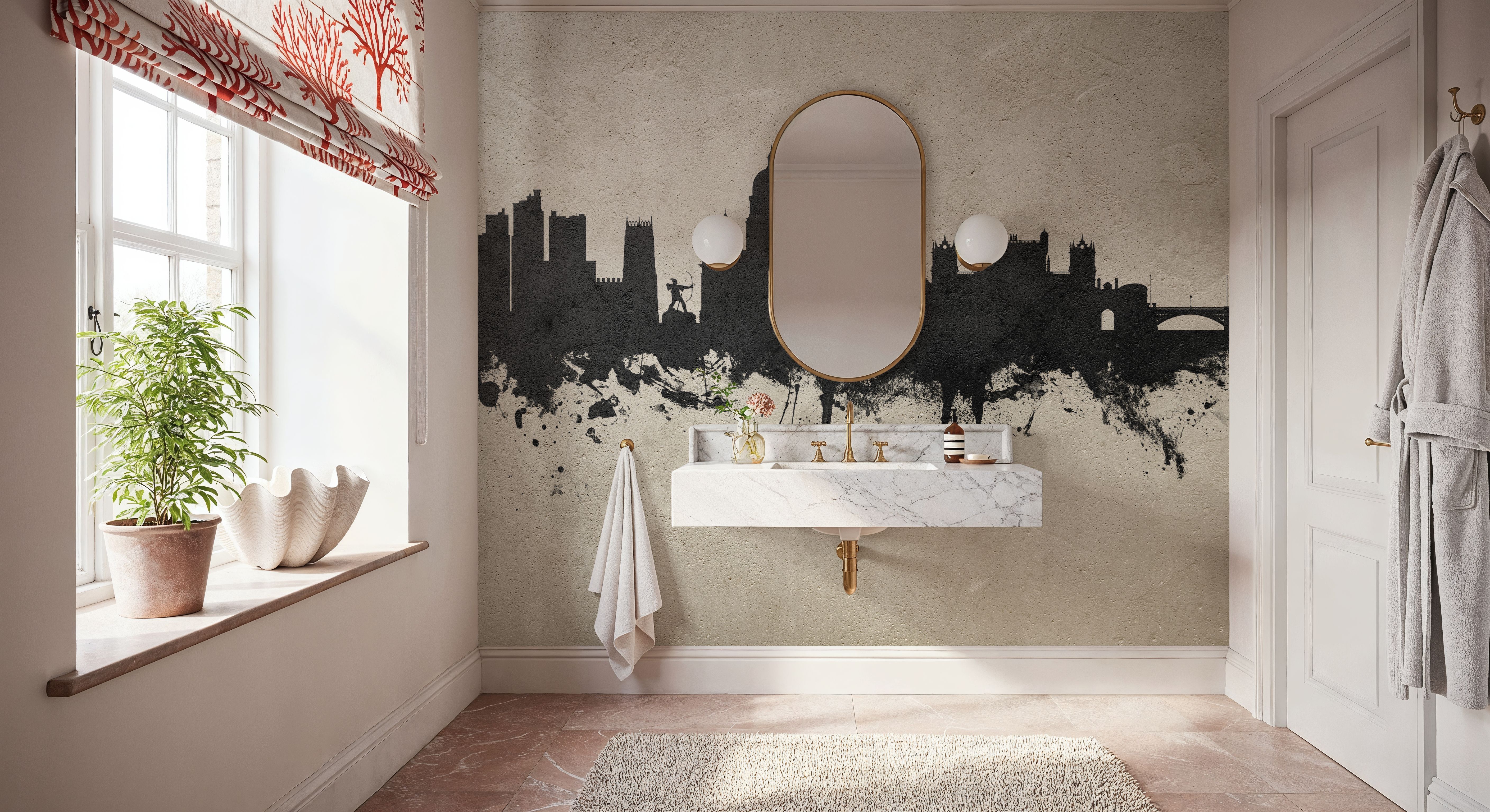 Nottingham England Skyline Concrete