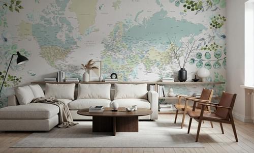World Map Cities - Marie
