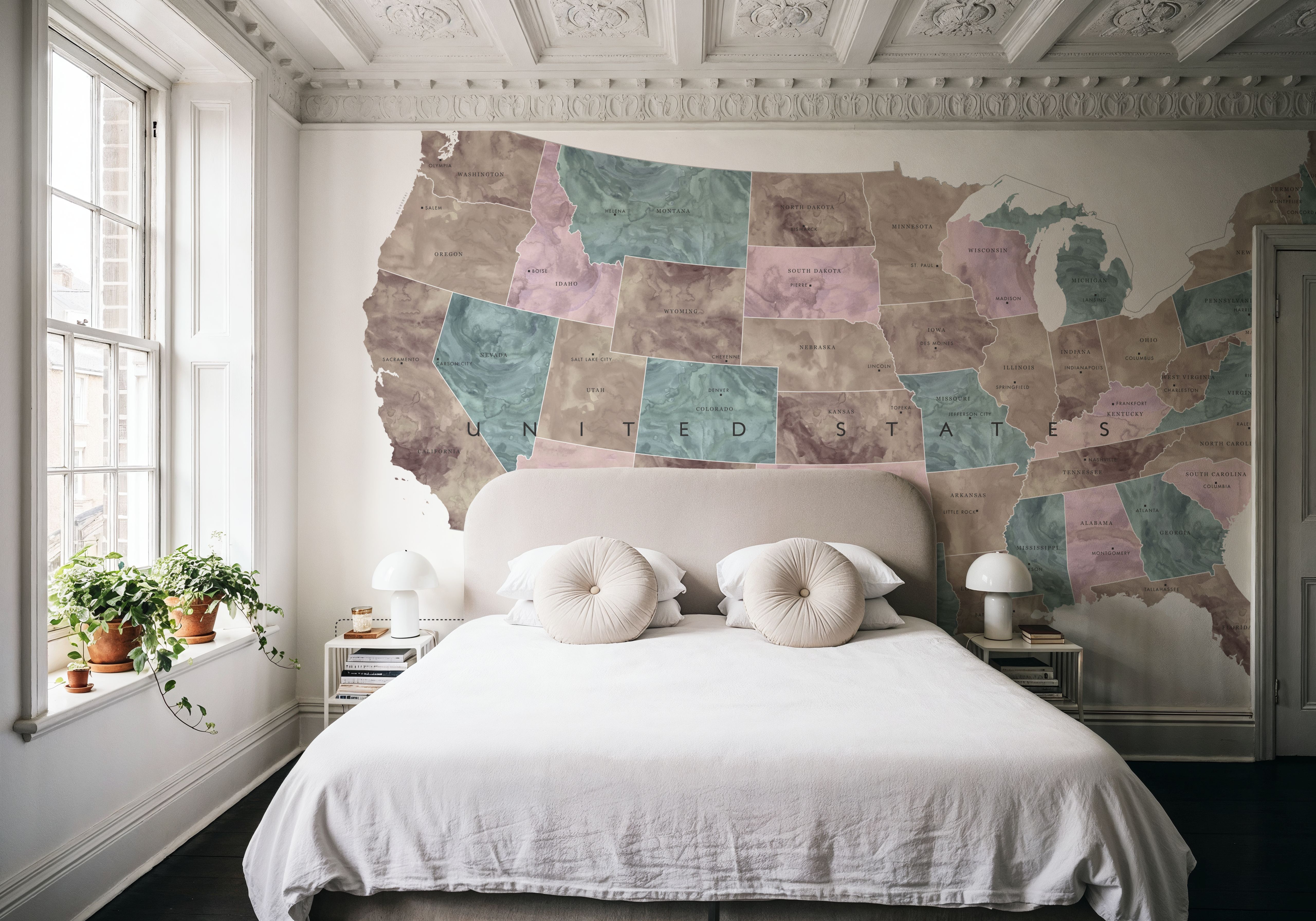 US State Map - Leire