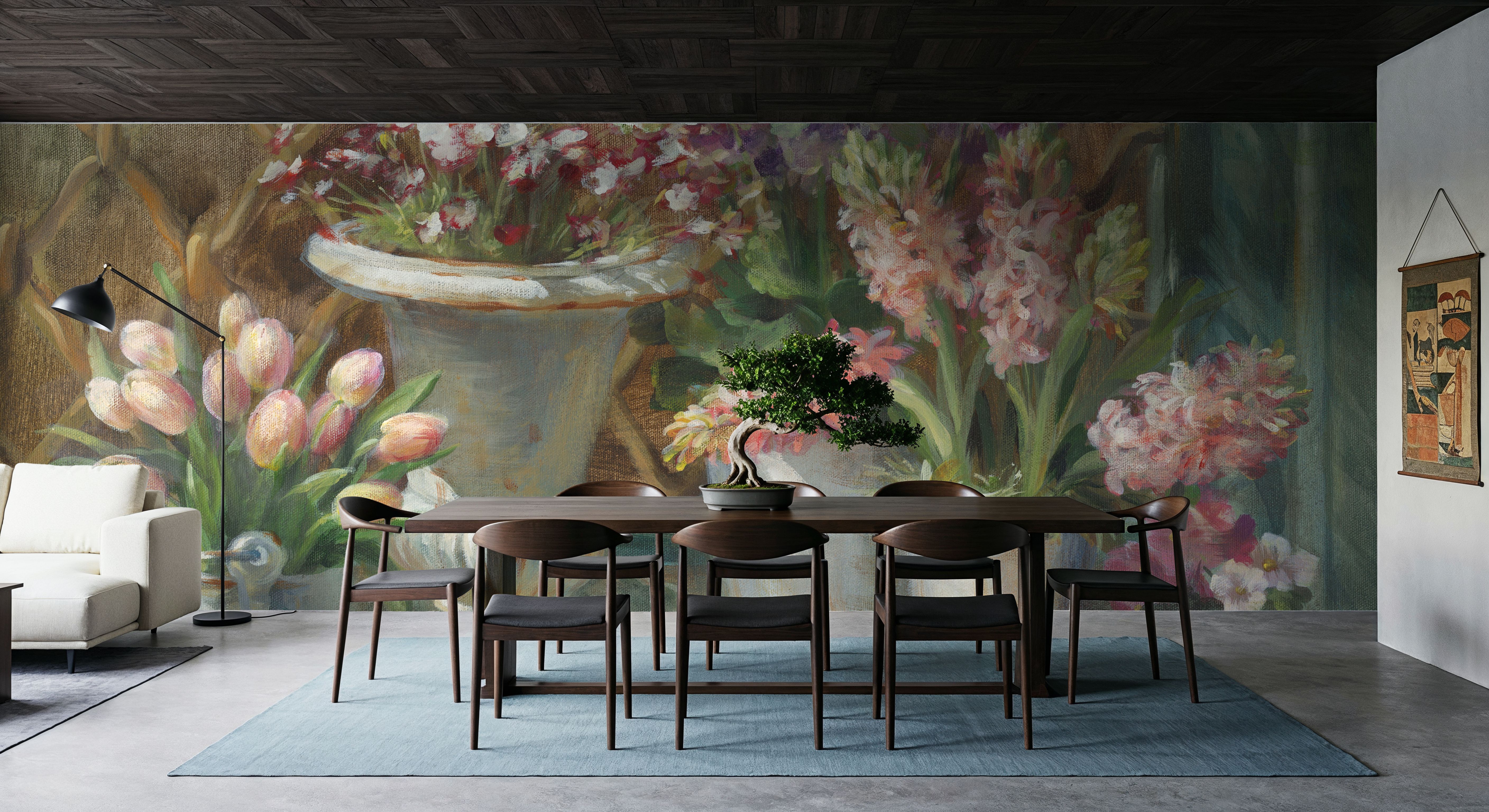 At the Market, Carte da parati