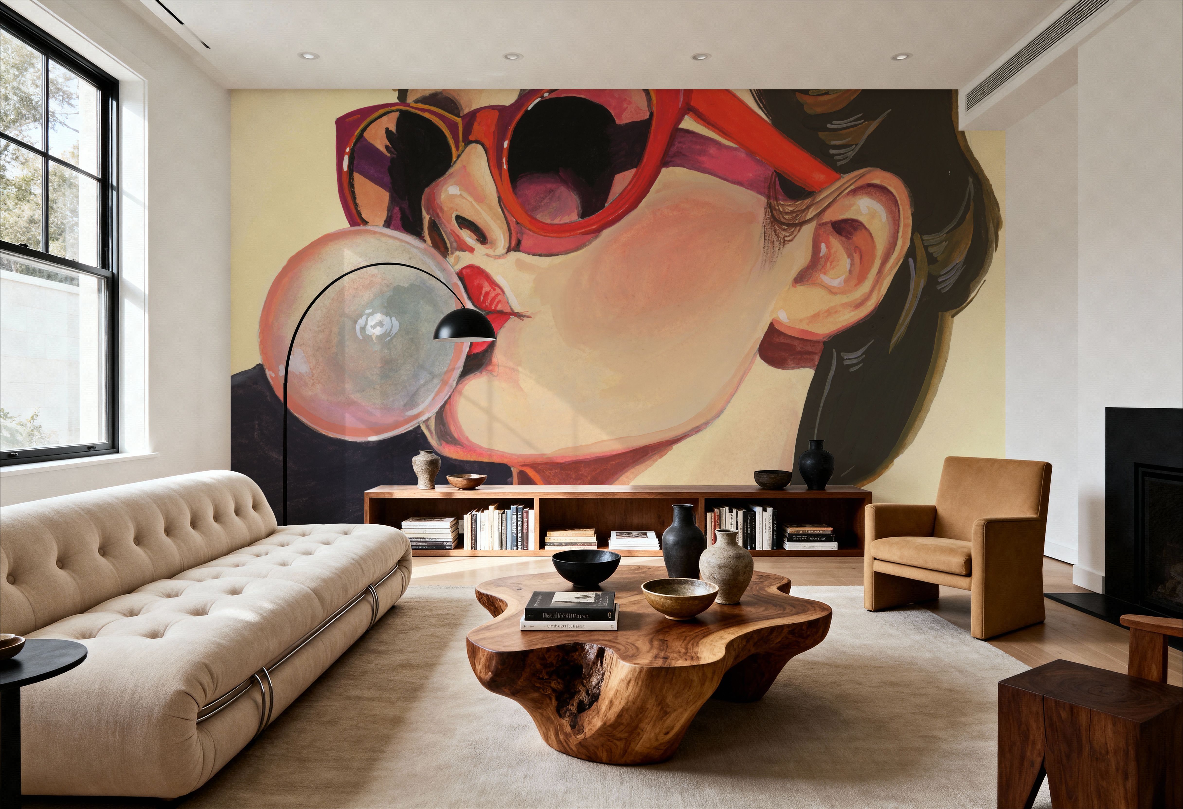 Retro Bubblegum Girl